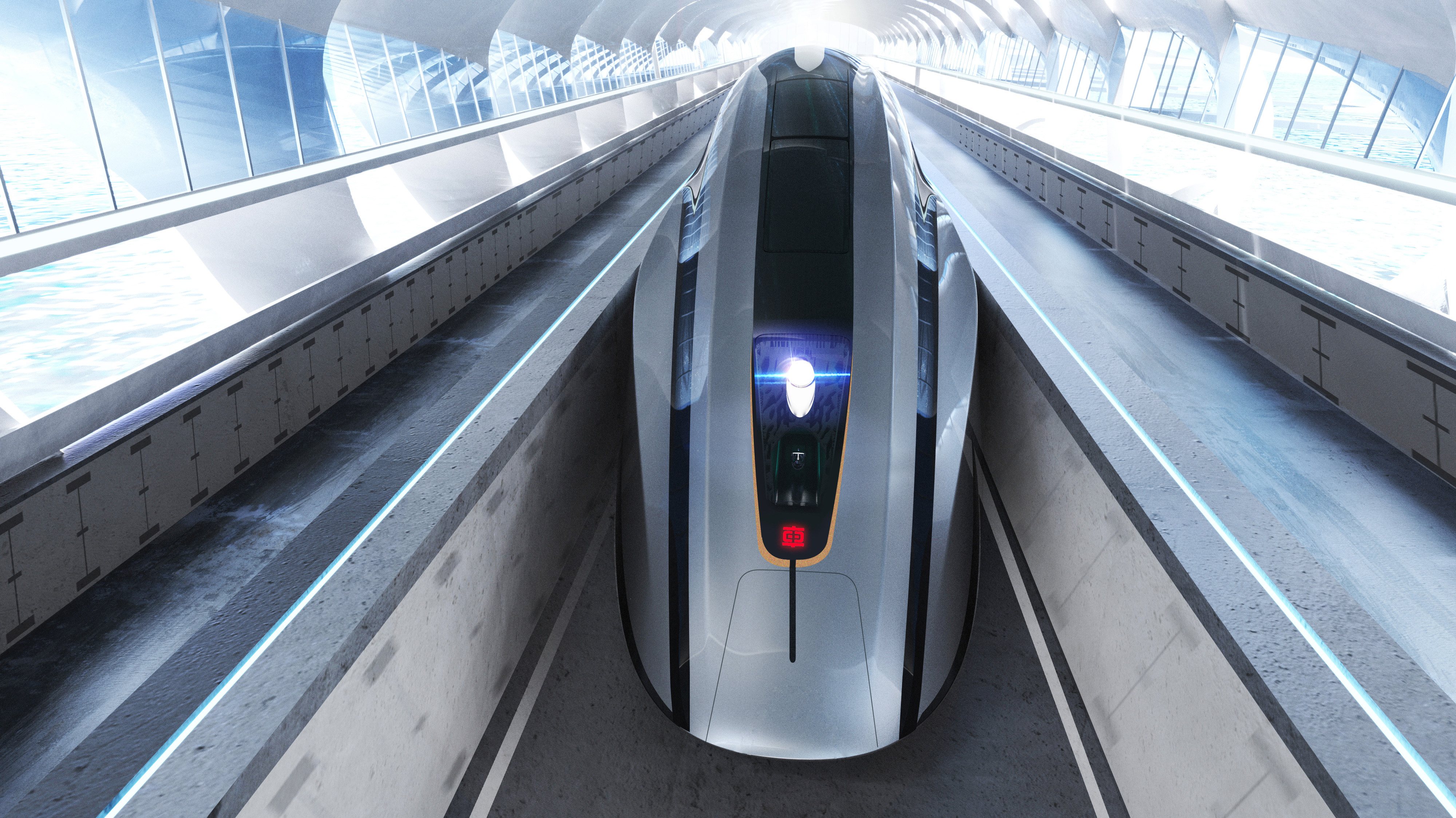 Superconducting EDS Maglev Train