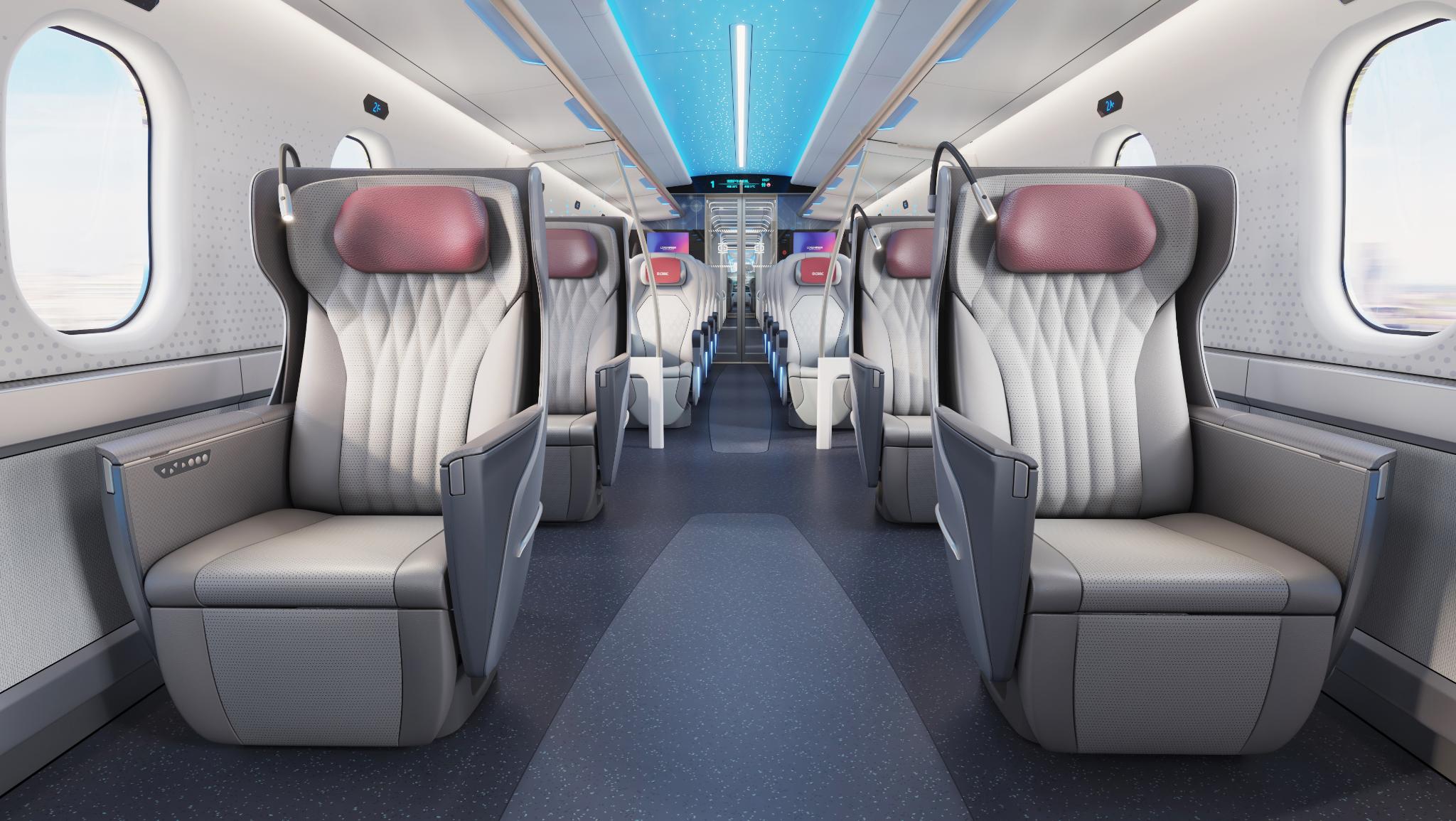 Superconducting EDS Maglev Train