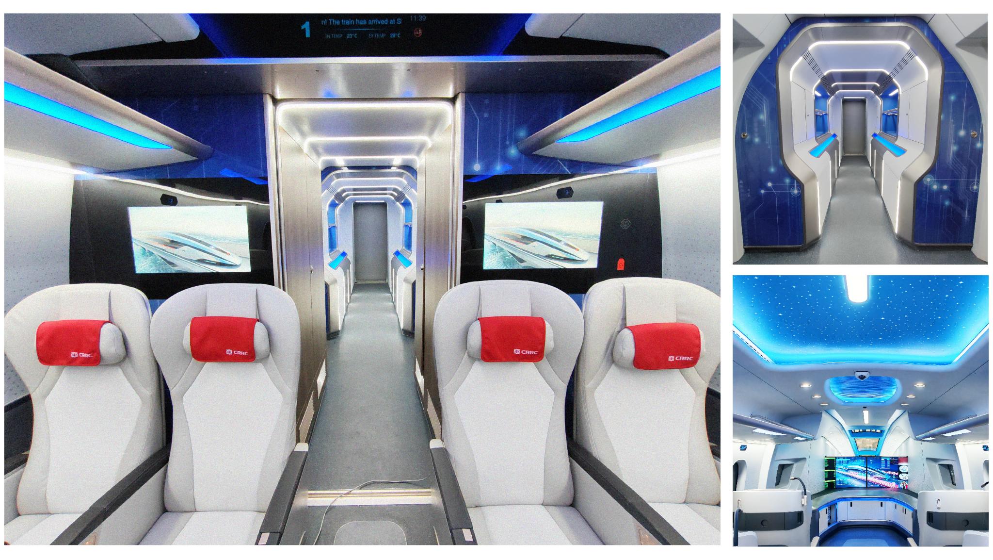 Superconducting EDS Maglev Train