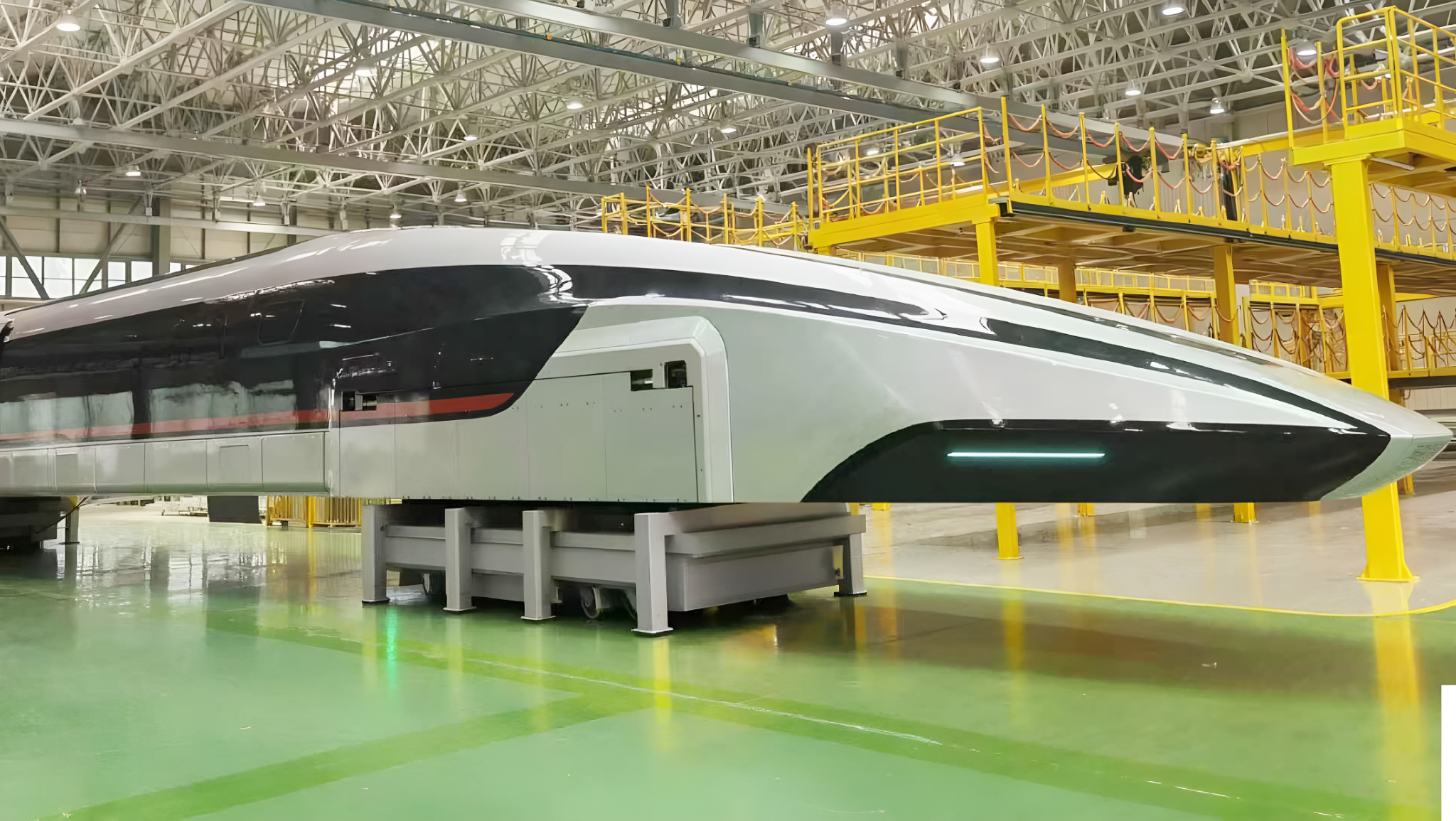 Superconducting EDS Maglev Train