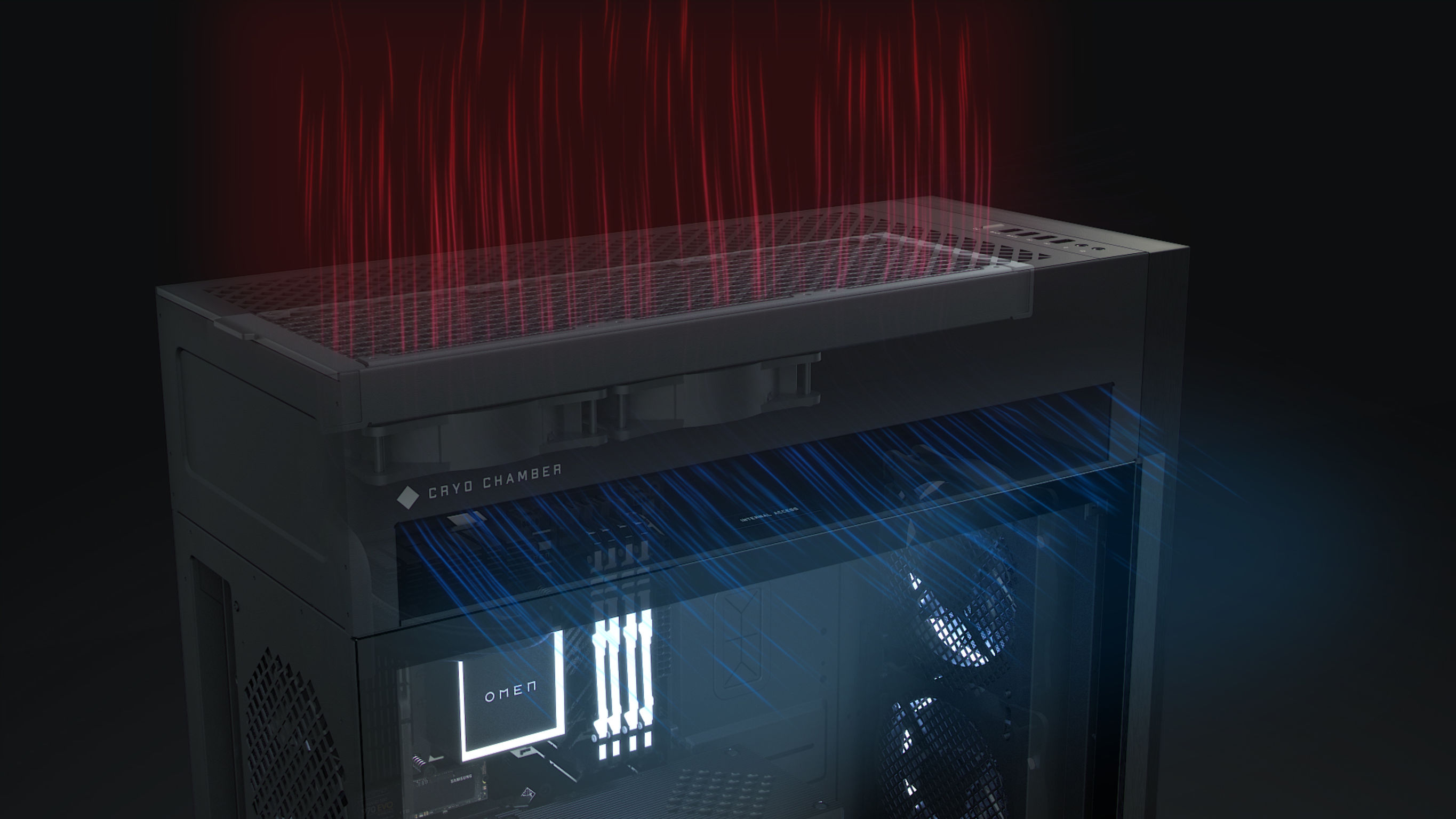 Der OMEN 45L ist der erste Gaming-PC mit externer Wasserkühlung