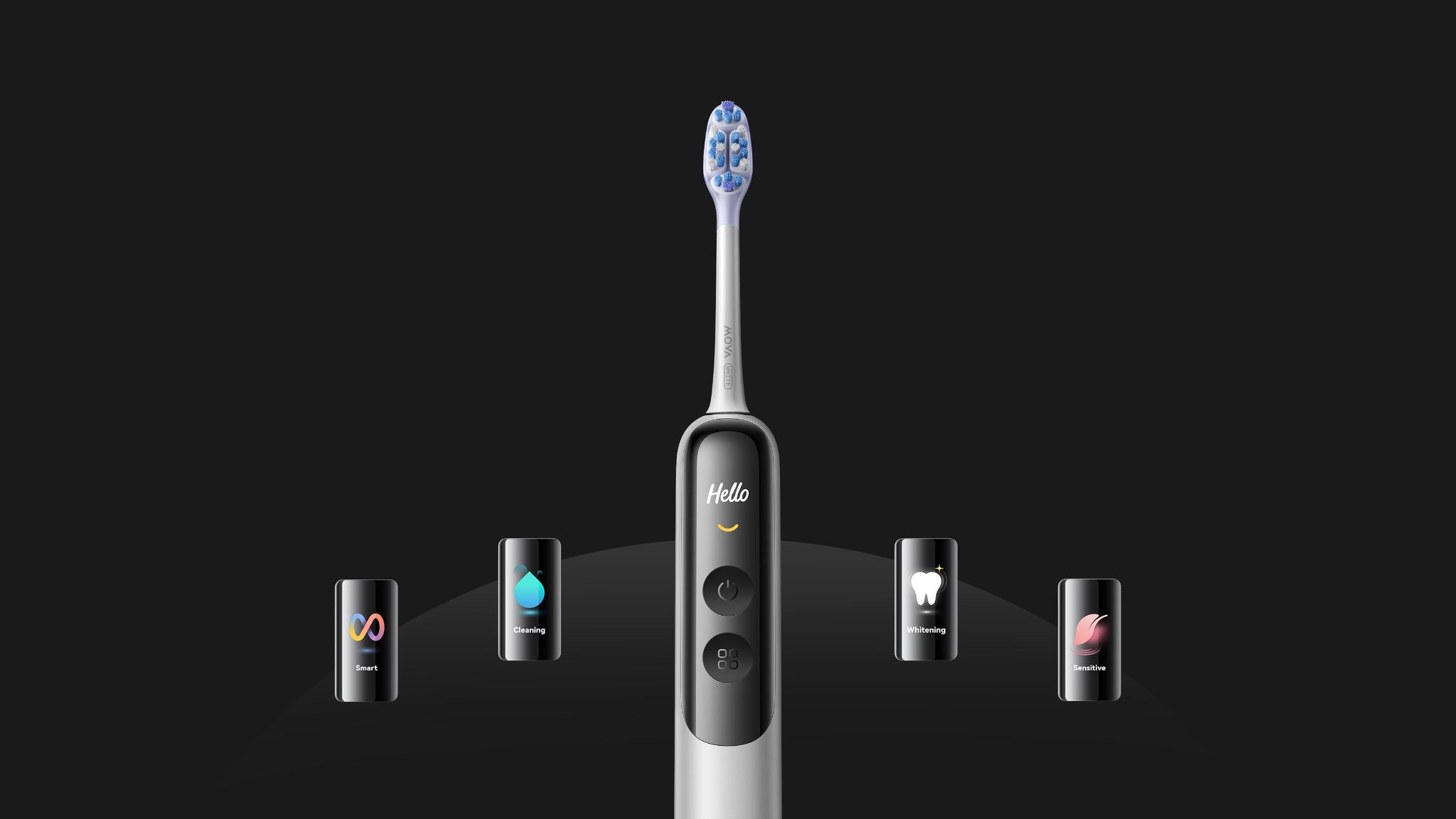 MOVA Fresh 20 Vision AI Plaque-Sensing Toothbrush
