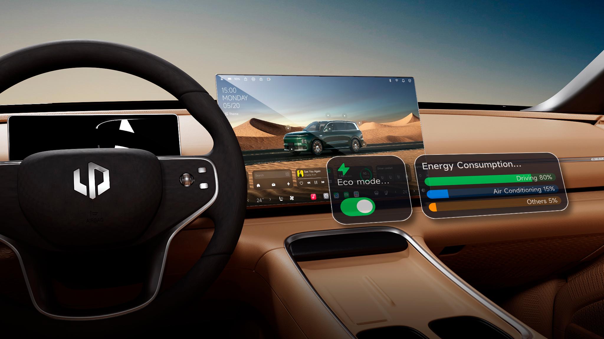 leapmotor OS HMI design