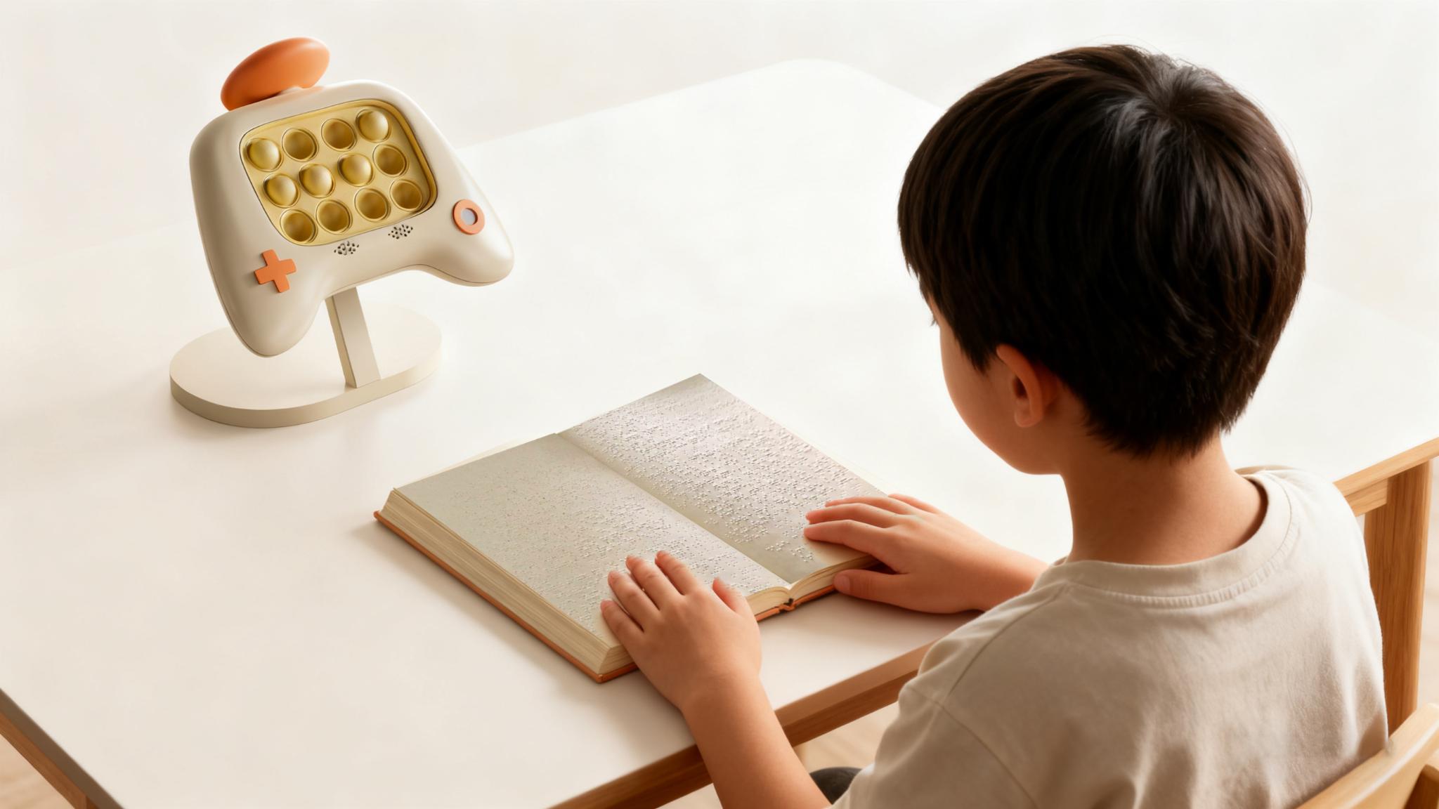 Bubble Braille gaming machine