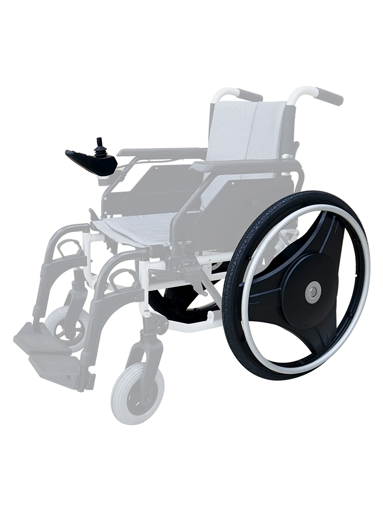 Happy Rider - Power add-on wheelchair system