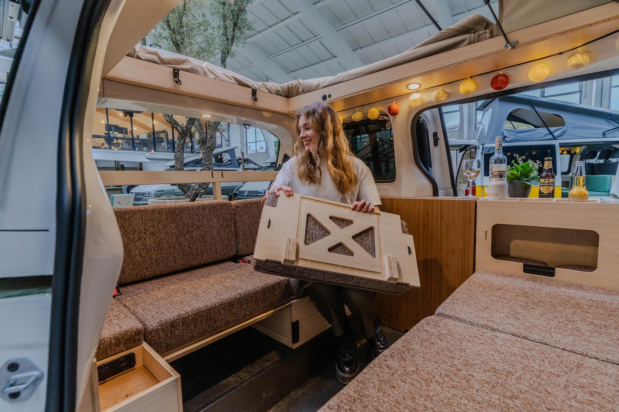 Ventje campervan - Modulair seats