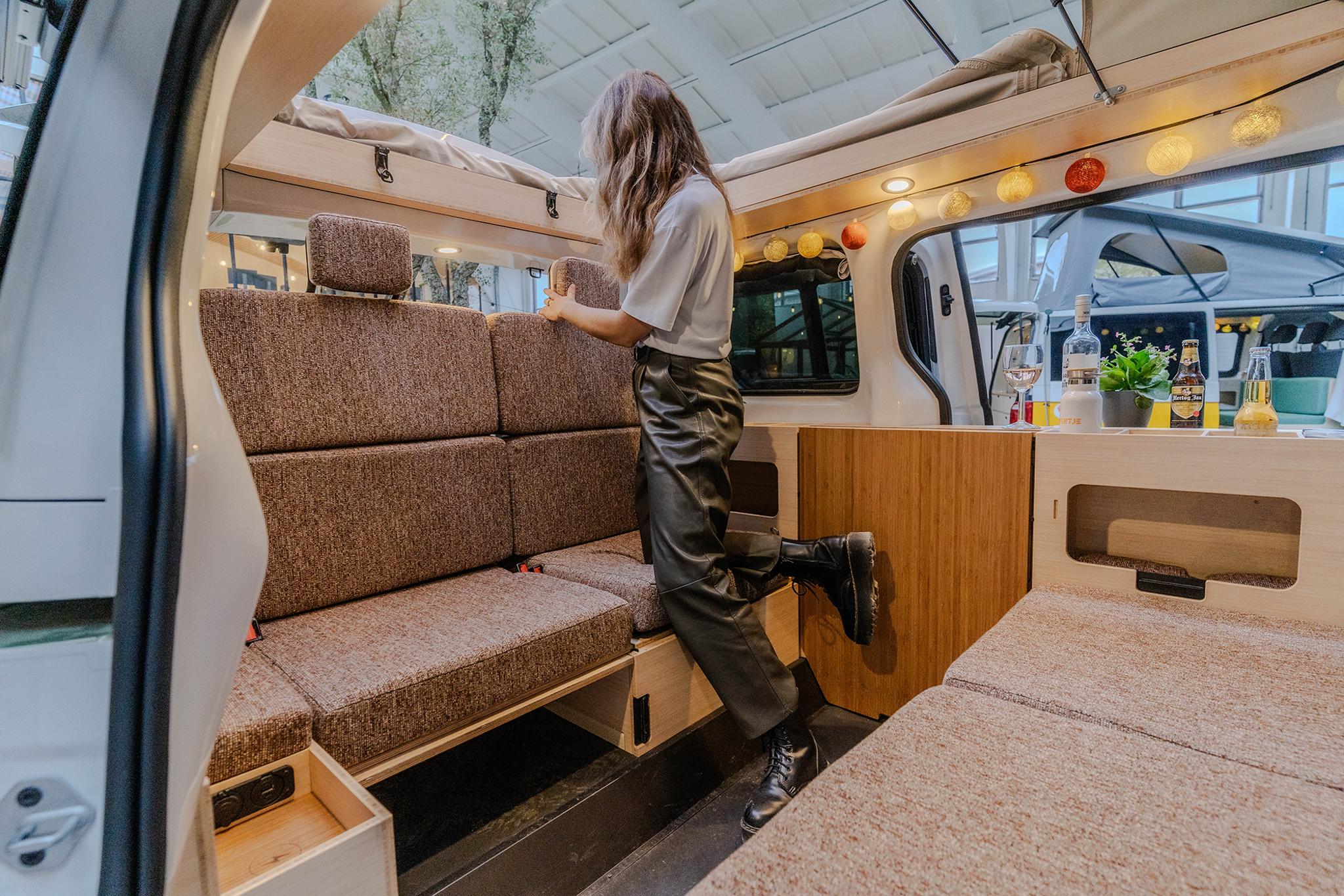 Ventje campervan - Modulair seats