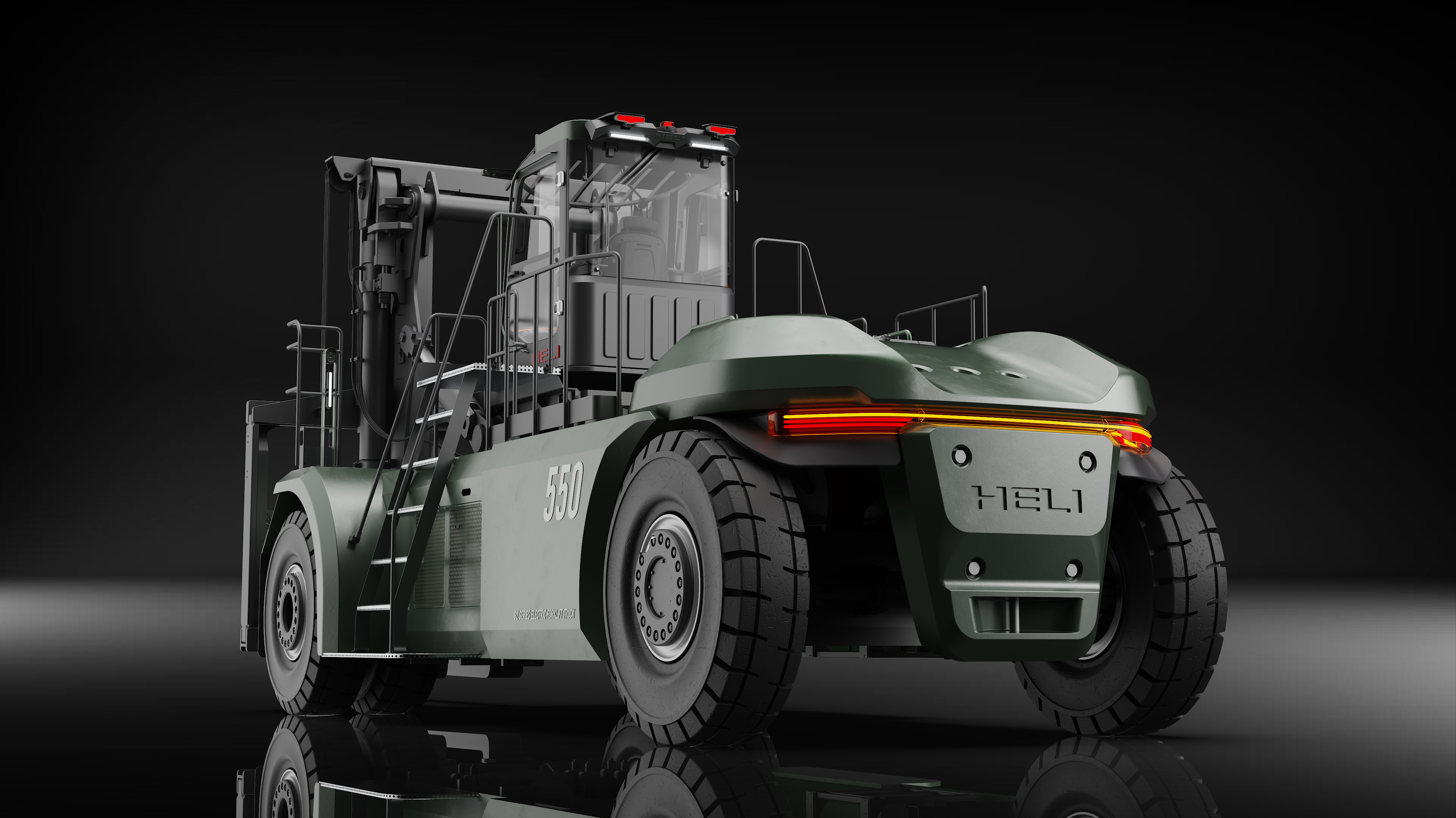 HELI 55-ton electric concept forklift