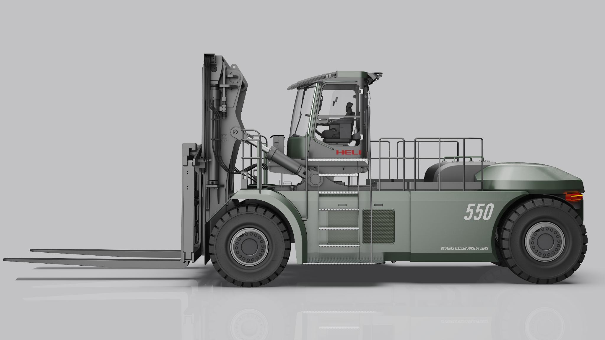 HELI 55-ton electric concept forklift