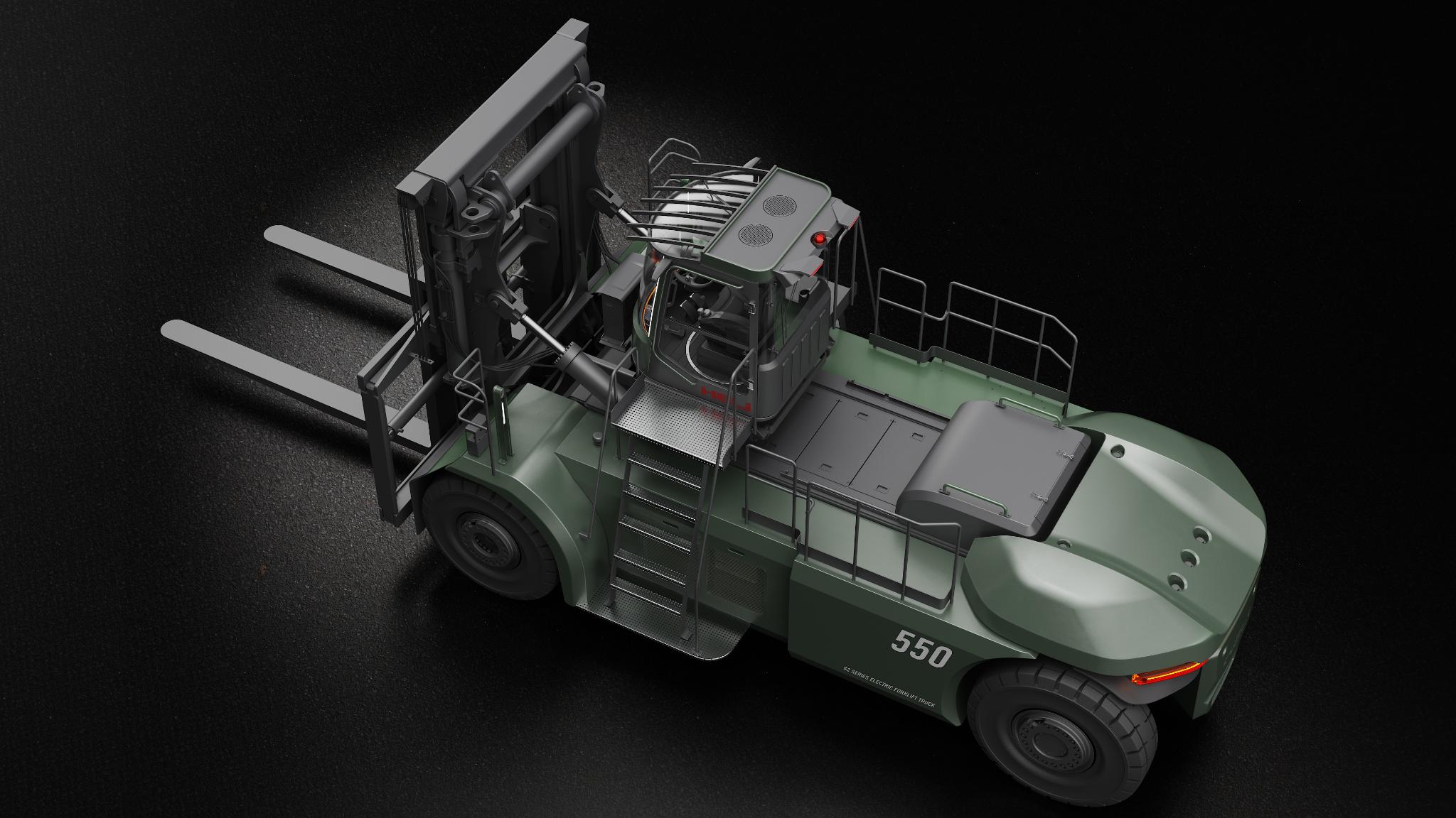 HELI 55-ton electric concept forklift