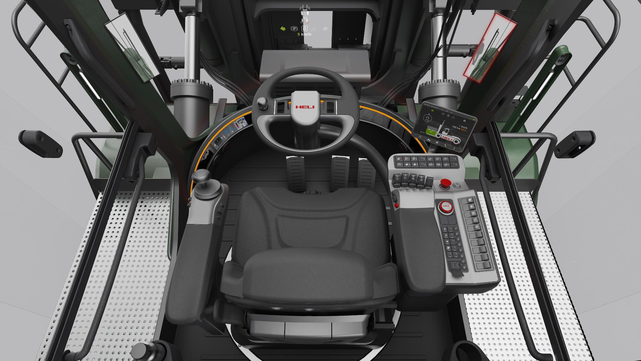 HELI 55-ton electric concept forklift