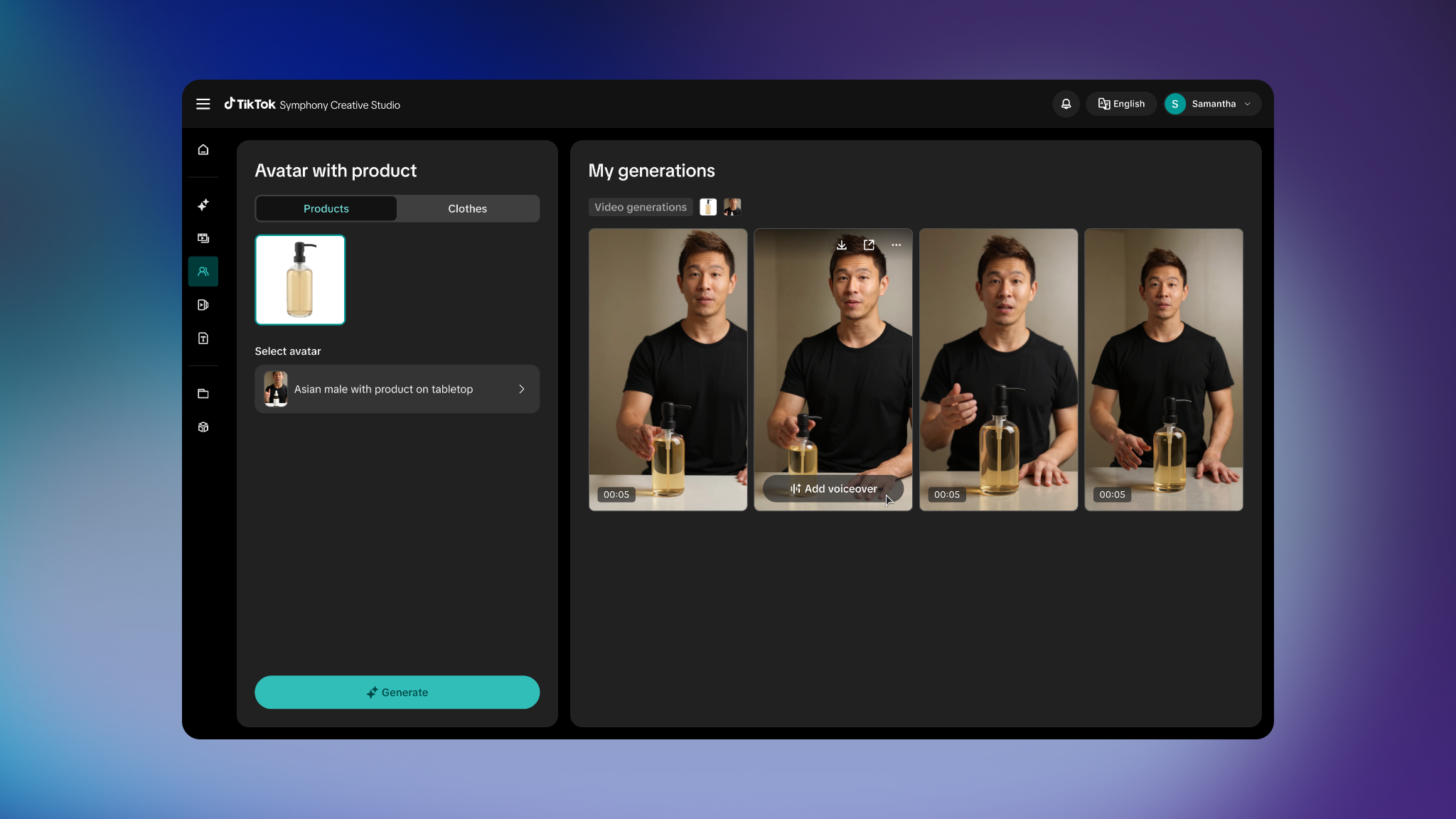 TikTok Symphony AI Creative Studio