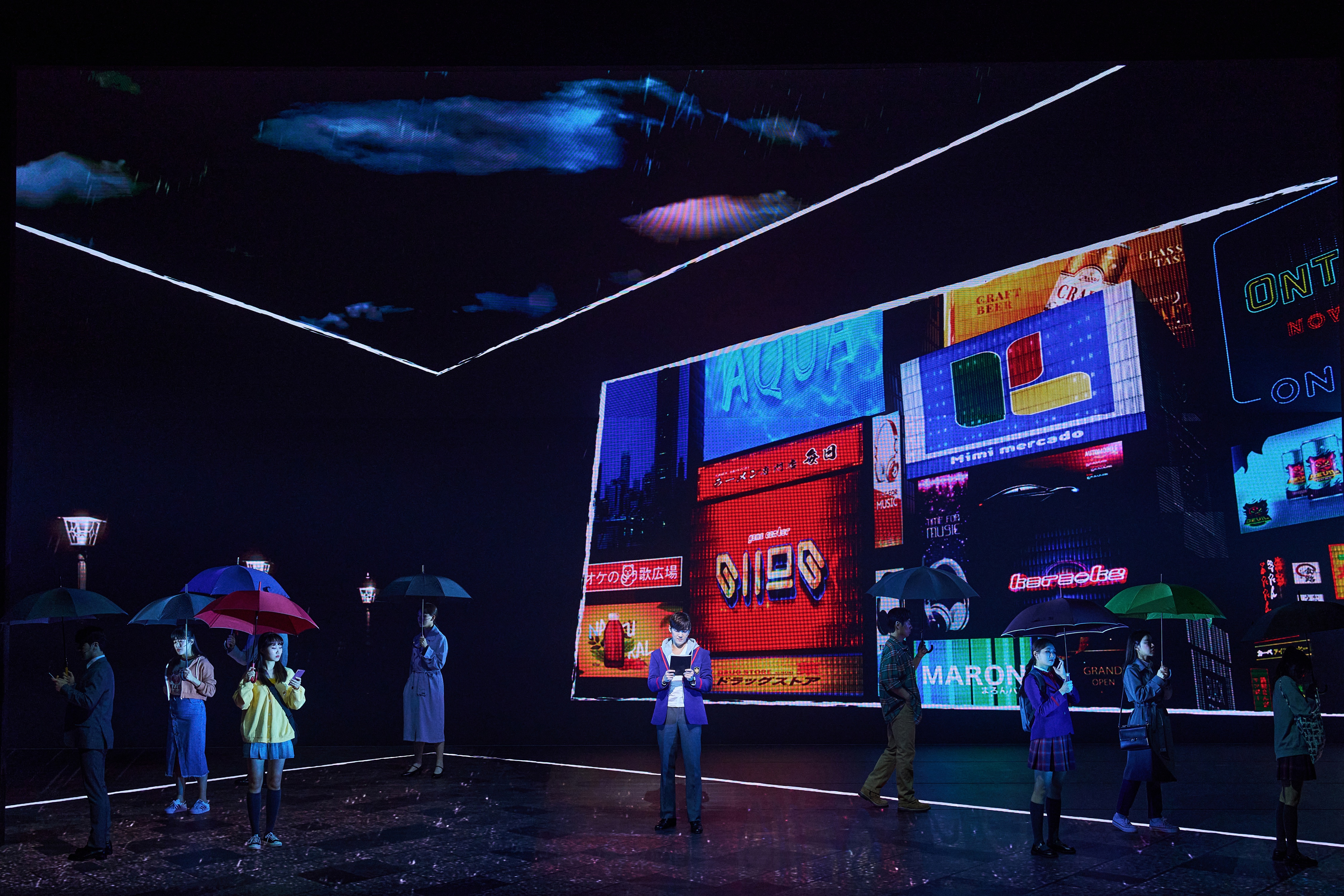 Theatrical Design for Musical Death Note