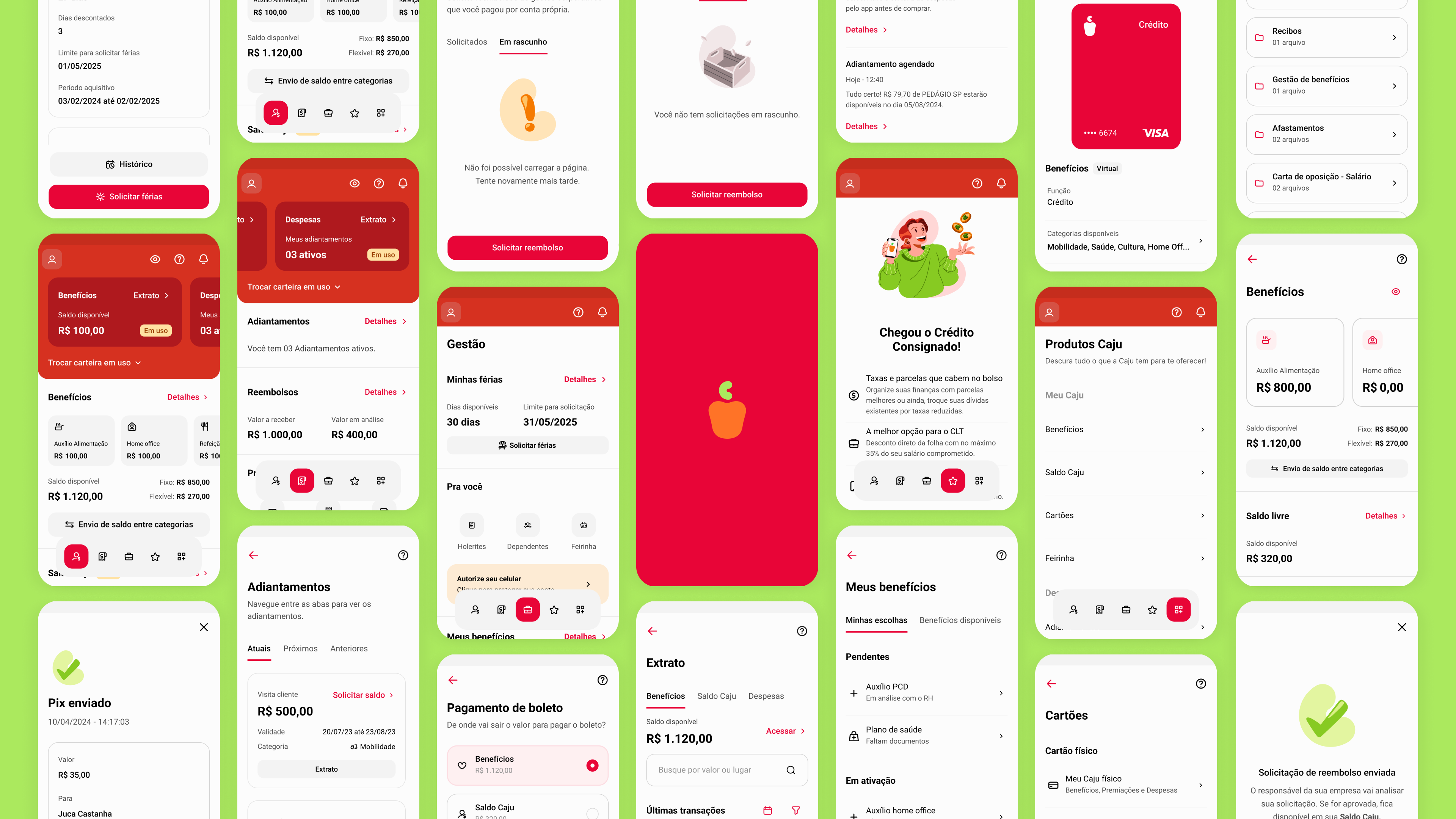Caju: Redesign - Seameless Experience, all in one