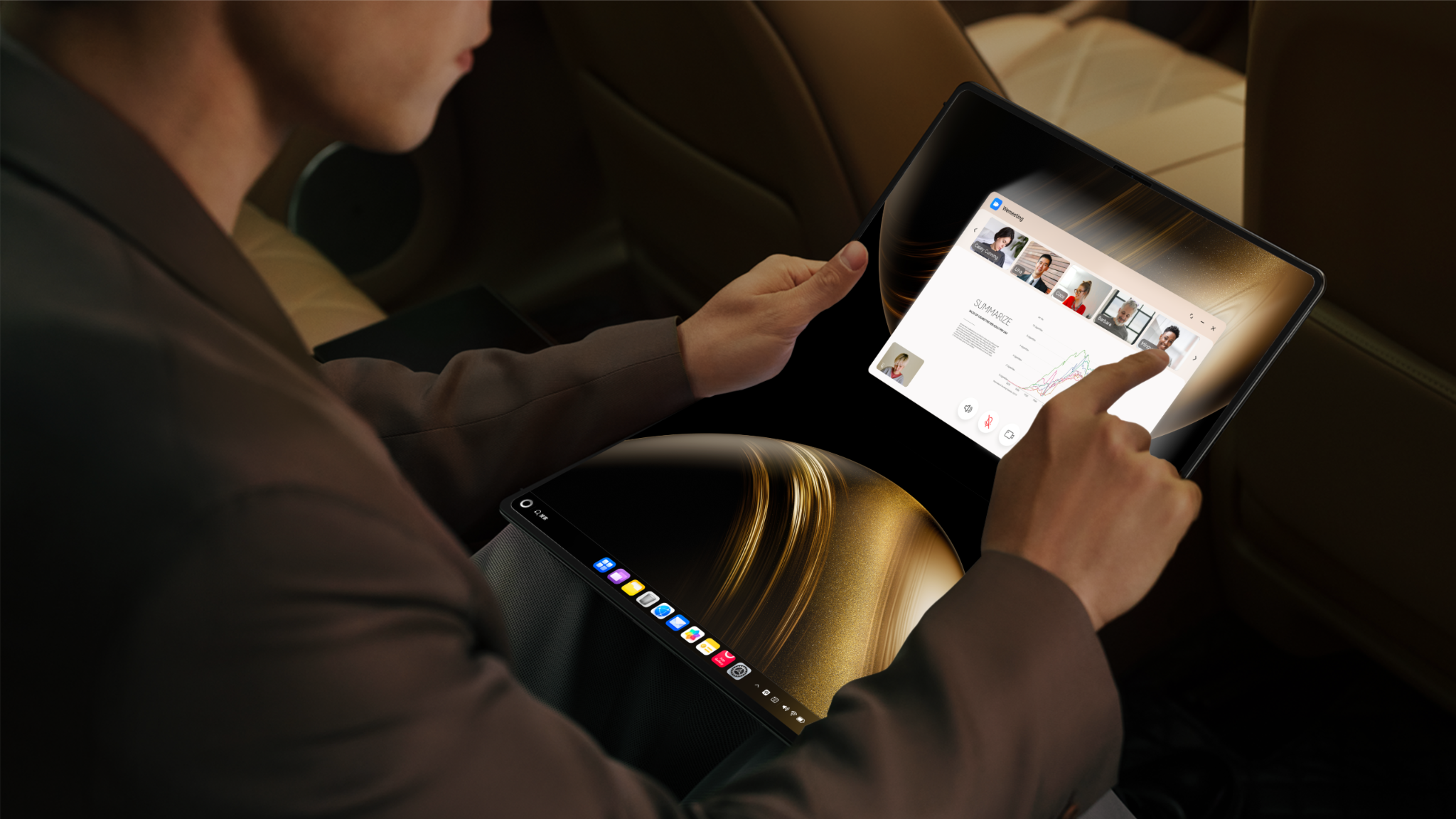 HUAWEI MateBook Fold UX design