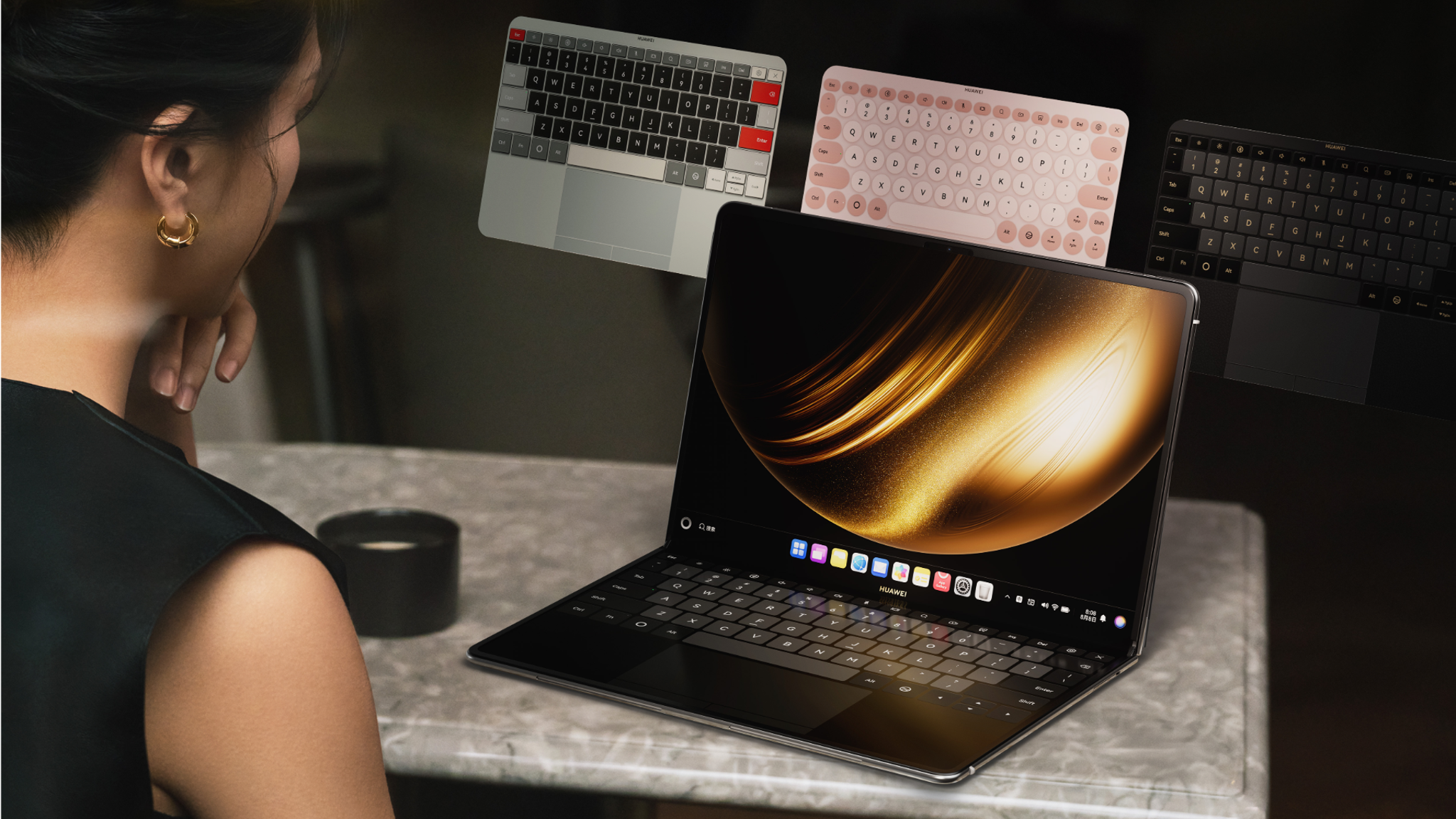 HUAWEI MateBook Fold UX design