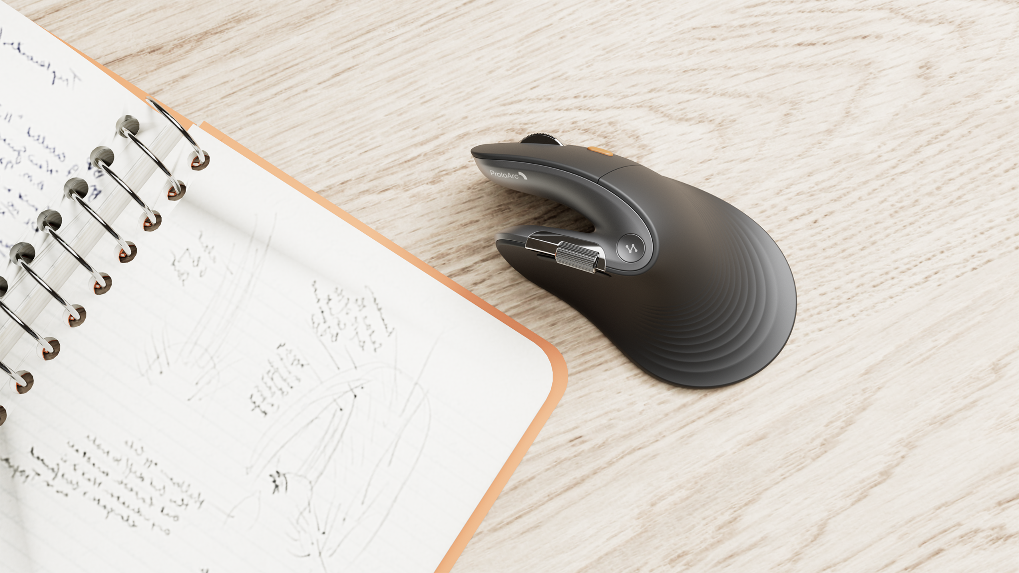 Dual-mode vertical mouse