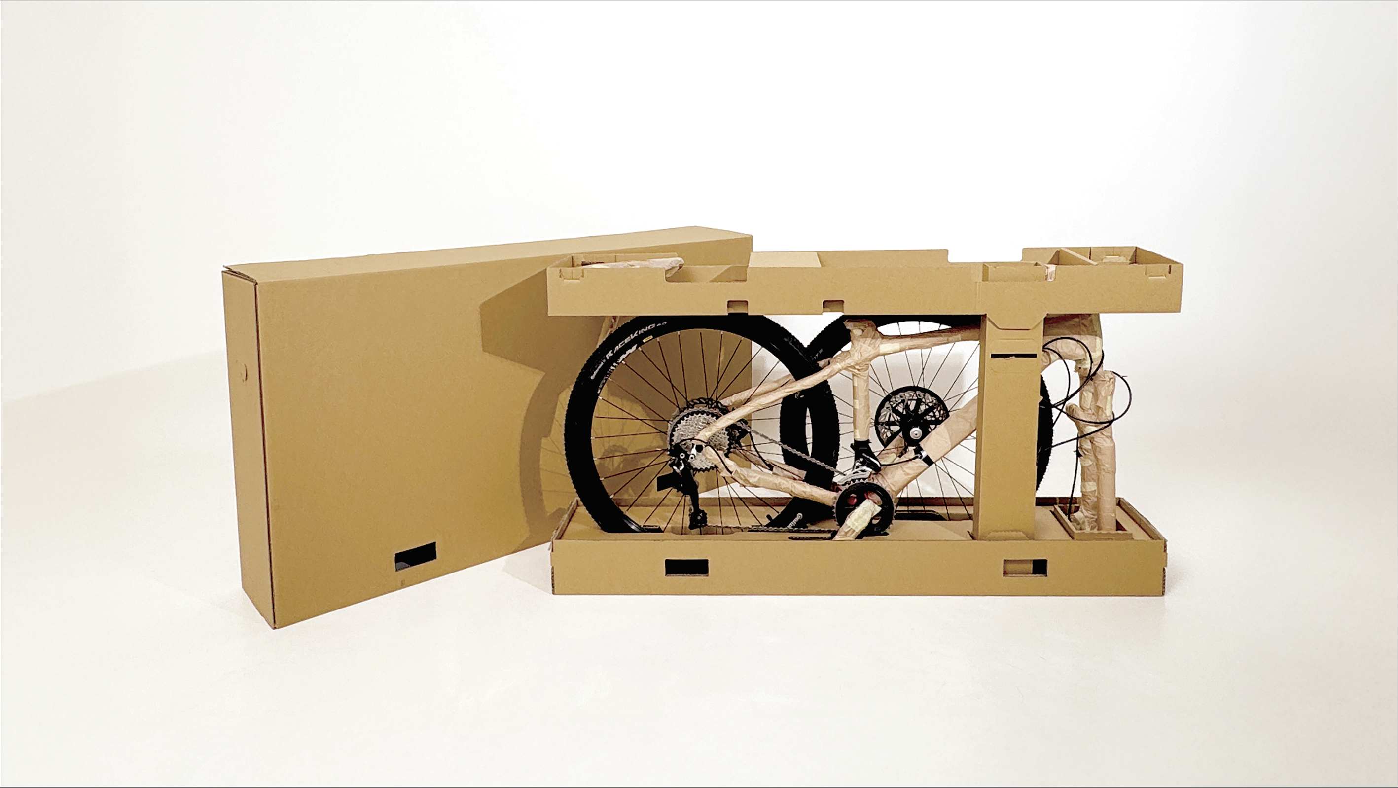 Patented Sustainable Bicycle Packaging Design
