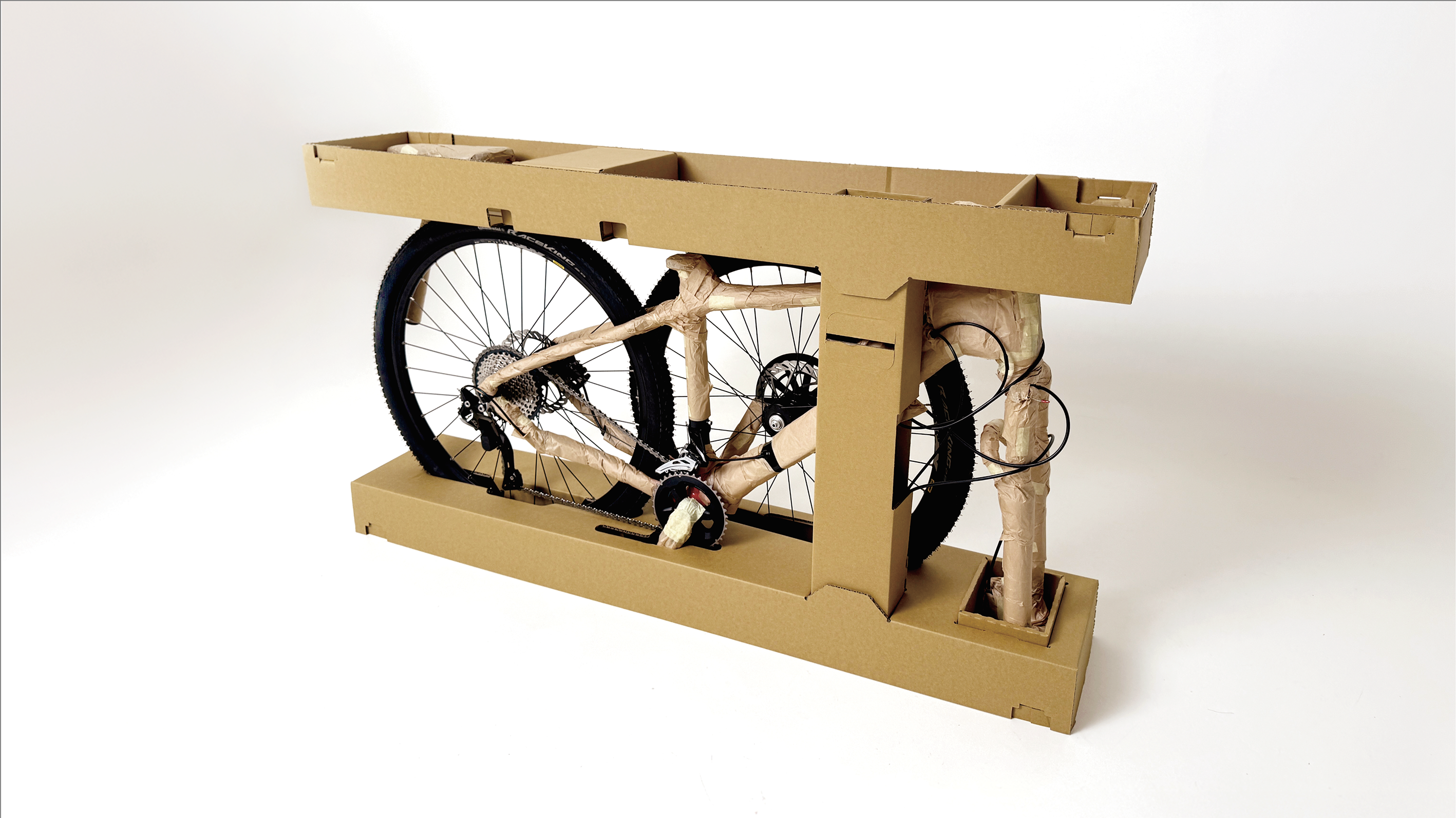 Patented Sustainable Bicycle Packaging Design