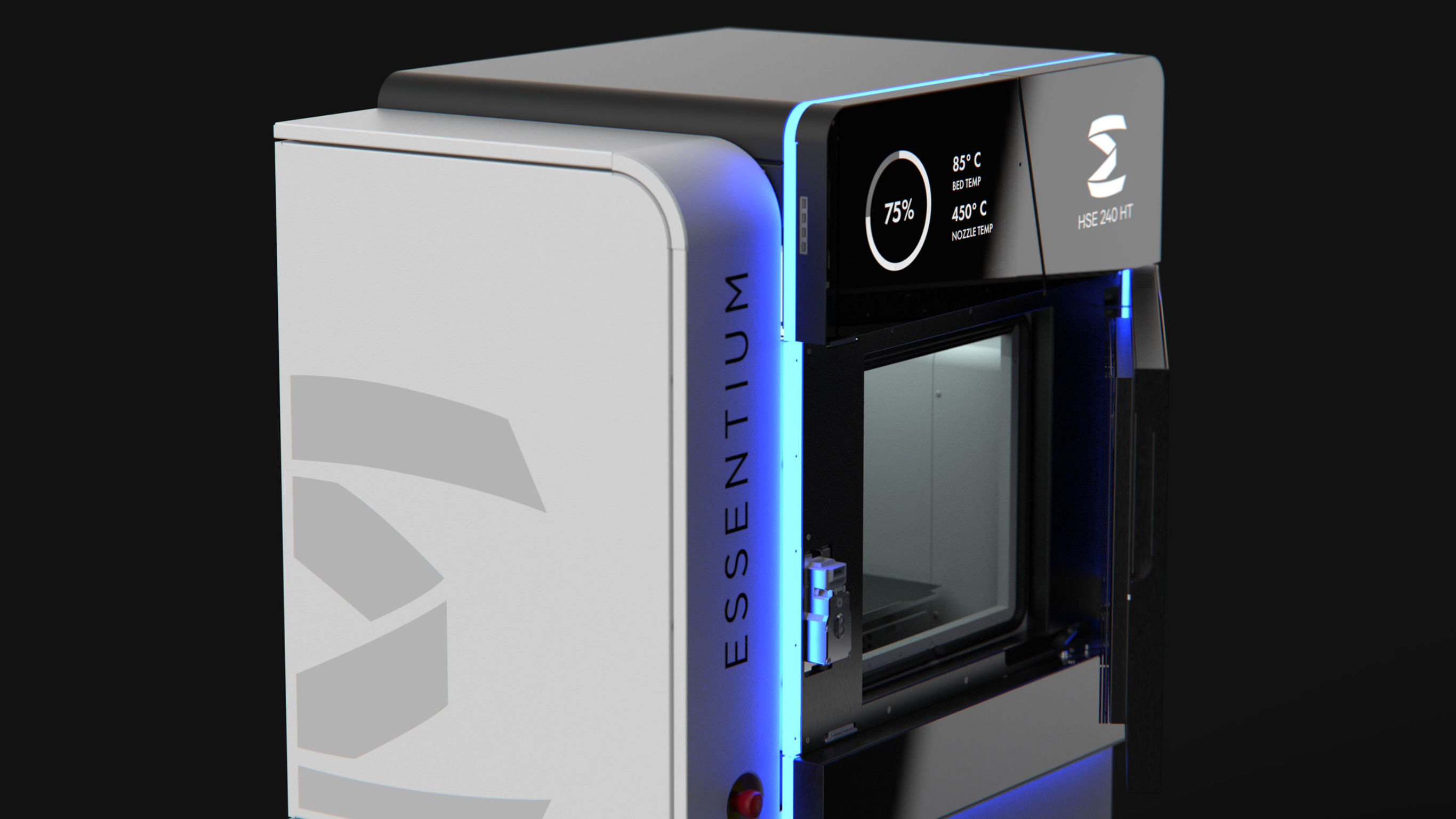 Essentium HSE™ 240 HT Dual Extruder 3D Printer