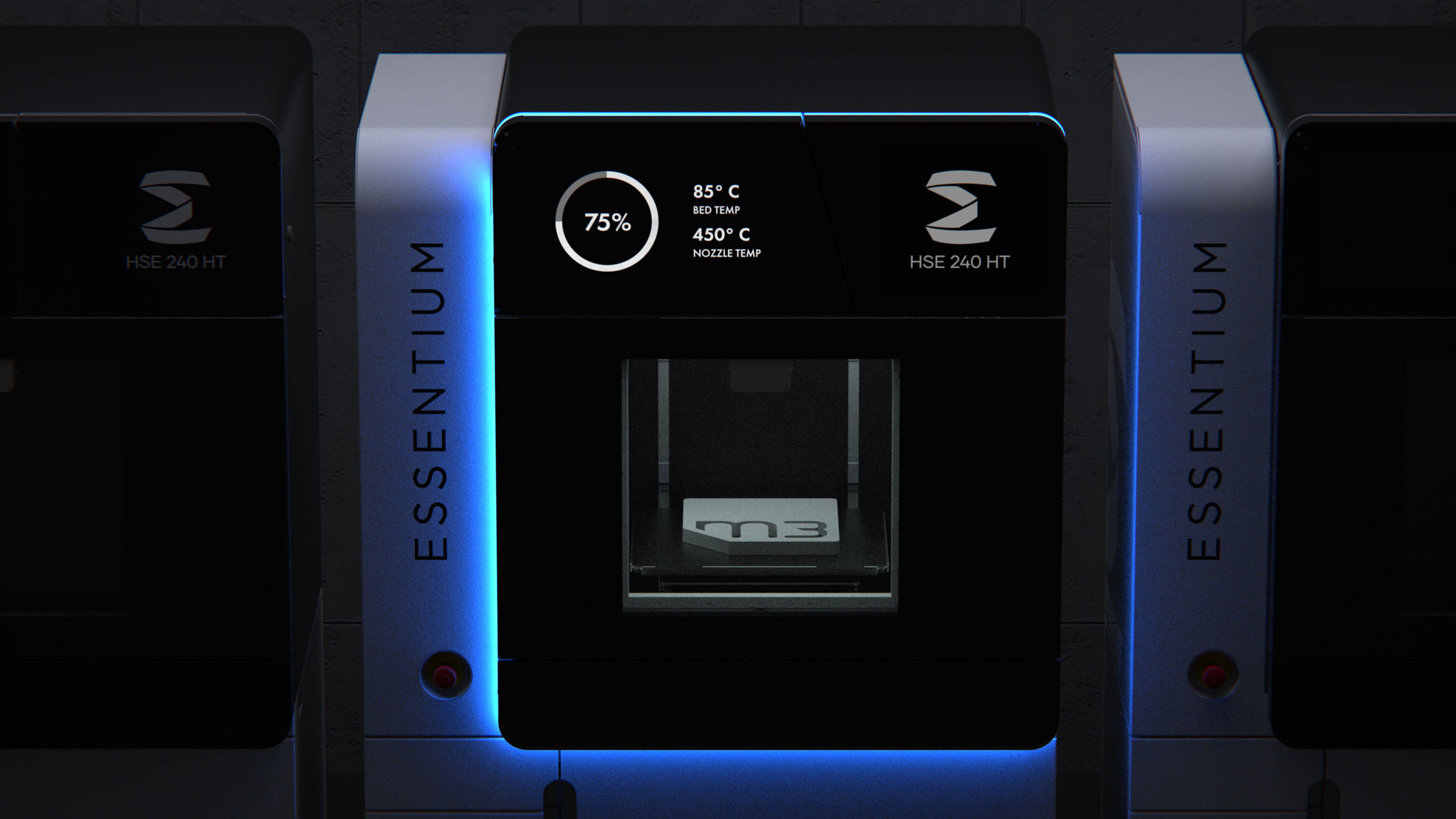 Essentium HSE™ 240 HT Dual Extruder 3D Printer