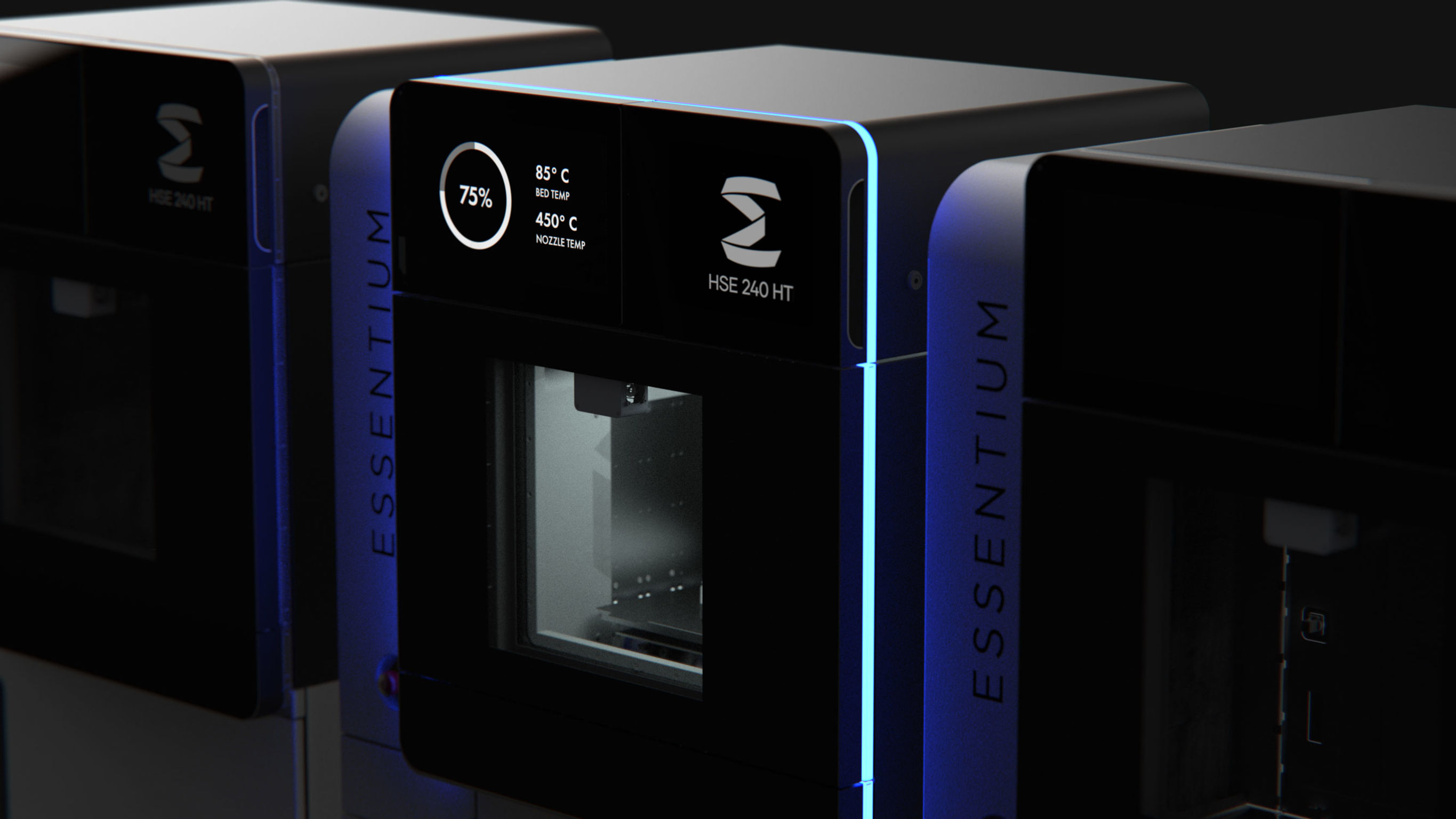 Essentium HSE™ 240 HT Dual Extruder 3D Printer