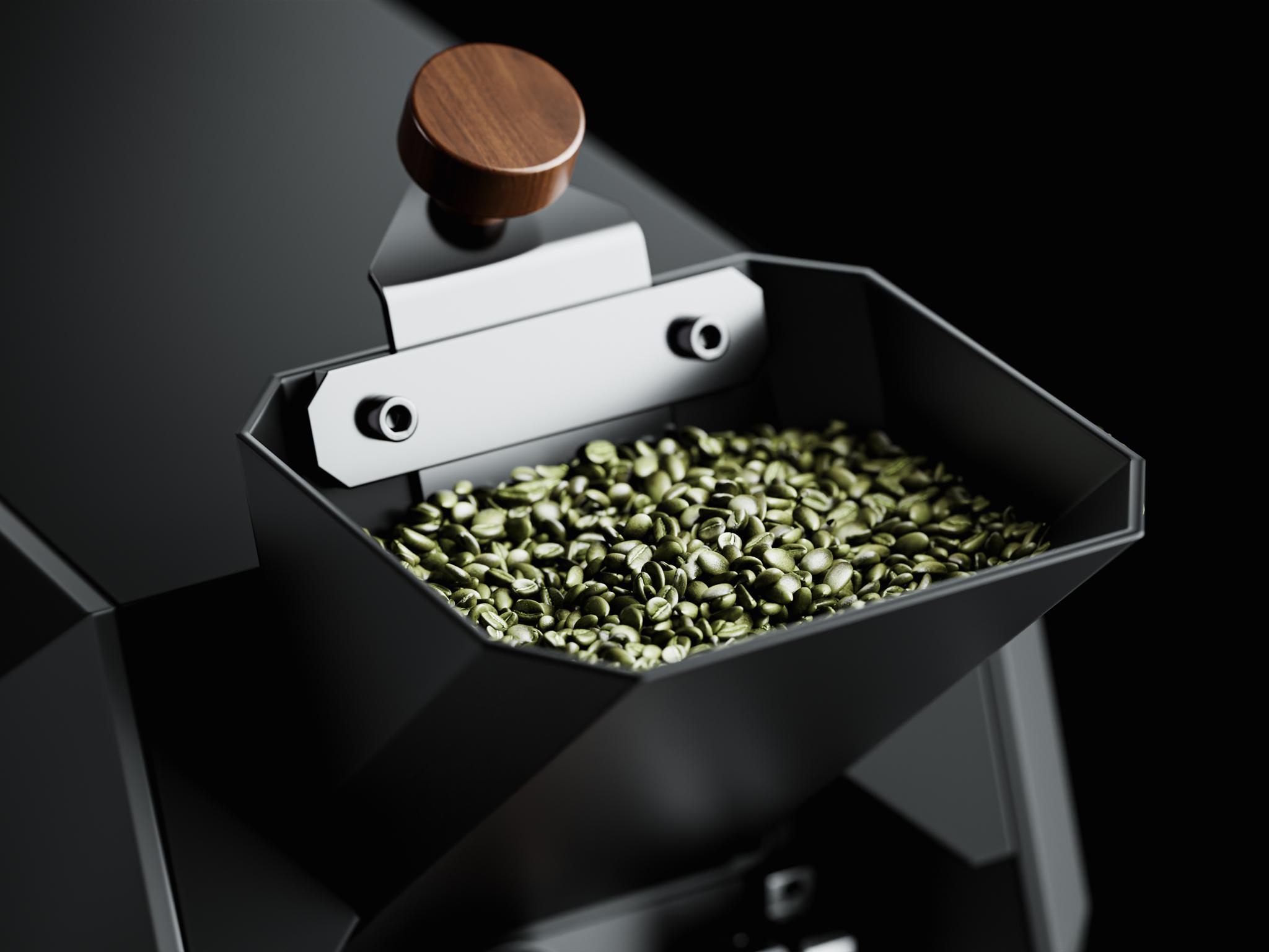 Santoker coffee roaster RX300