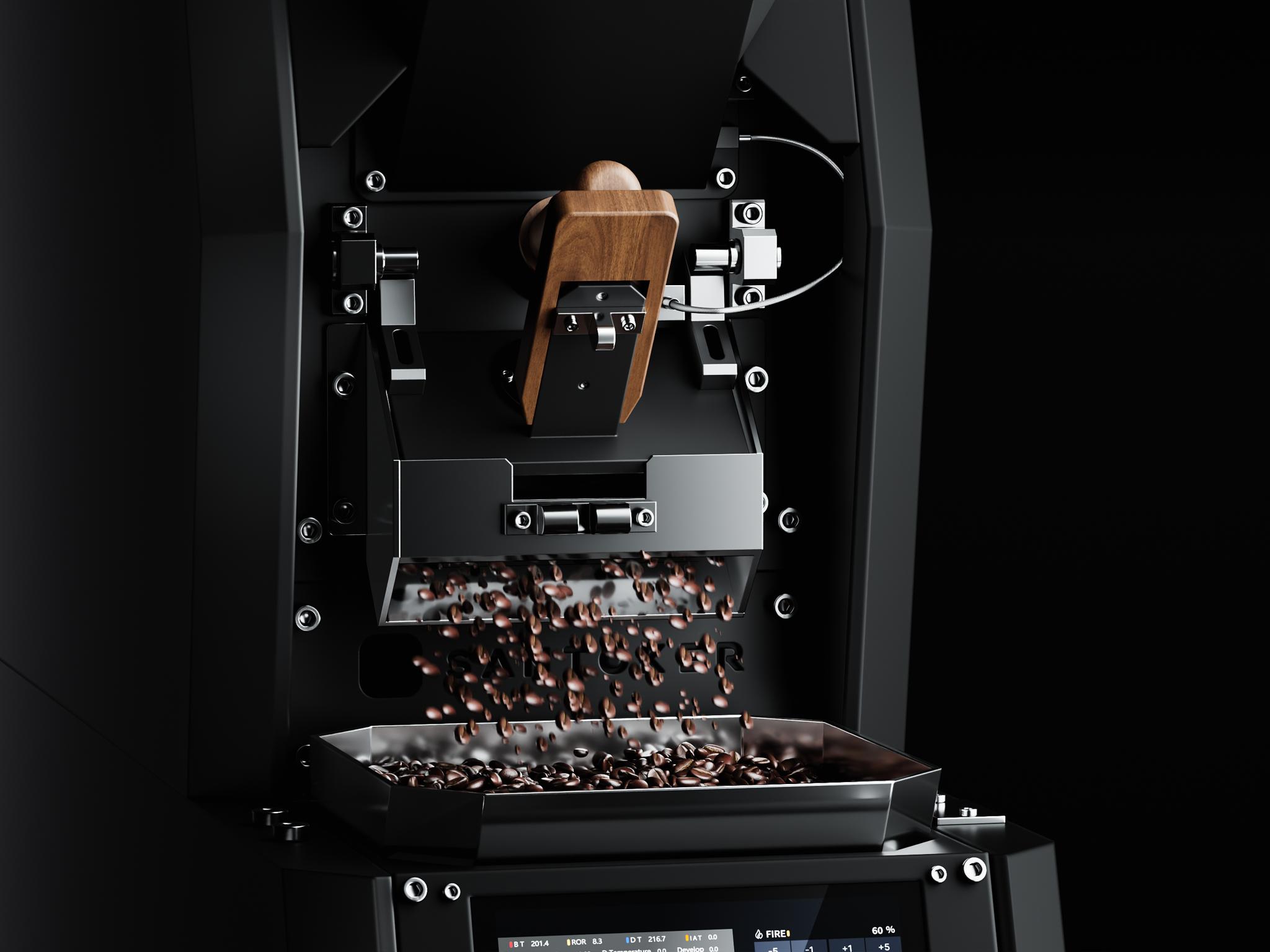 Santoker coffee roaster RX300