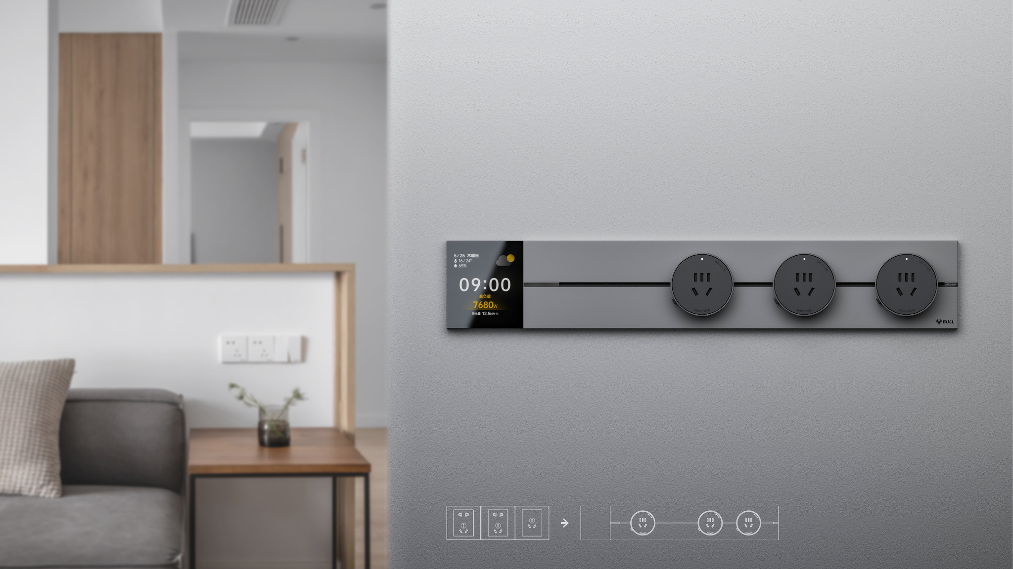 Intelligent Track Socket