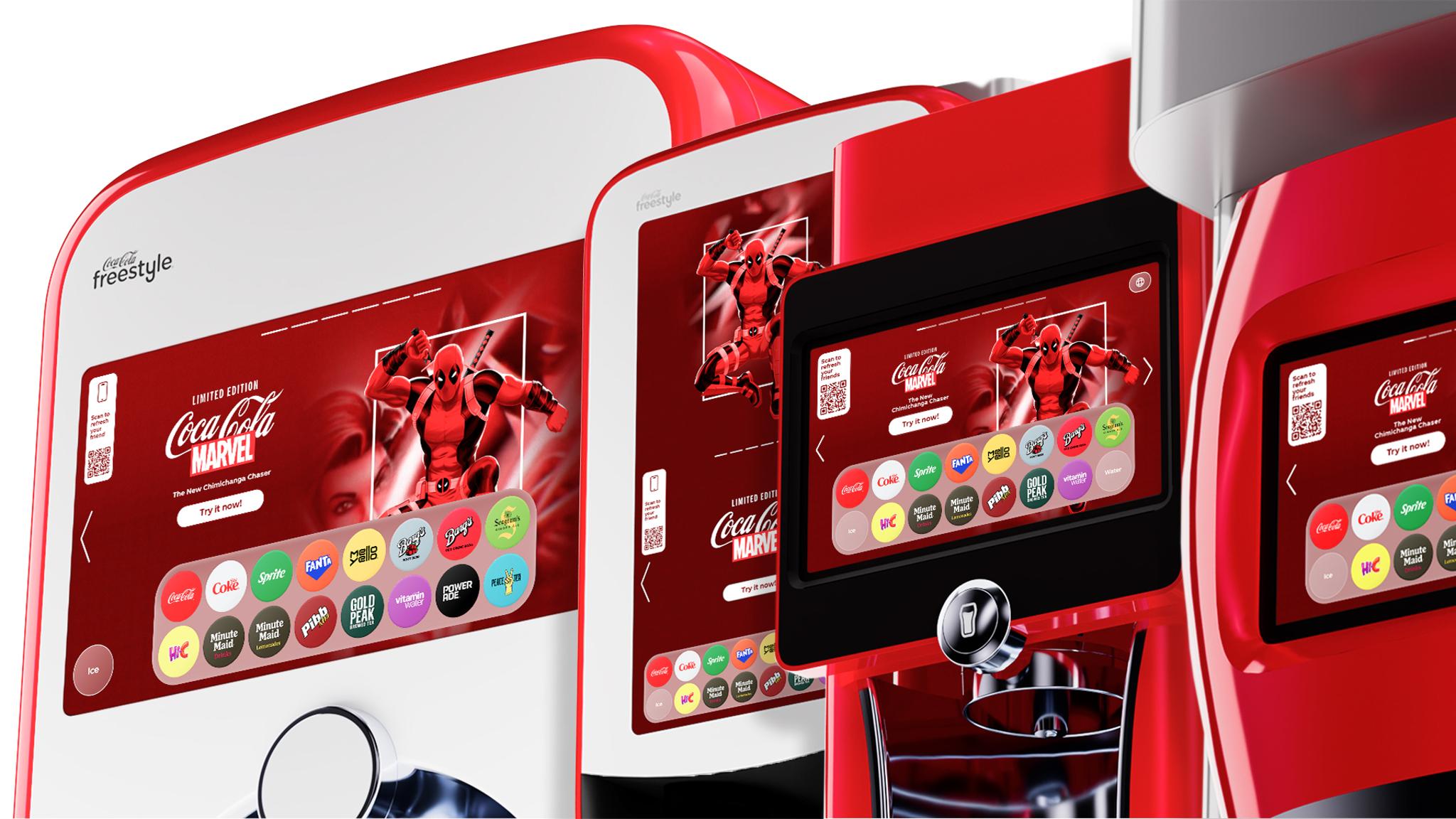 Coca-Cola Freestyle "Equinox" UI