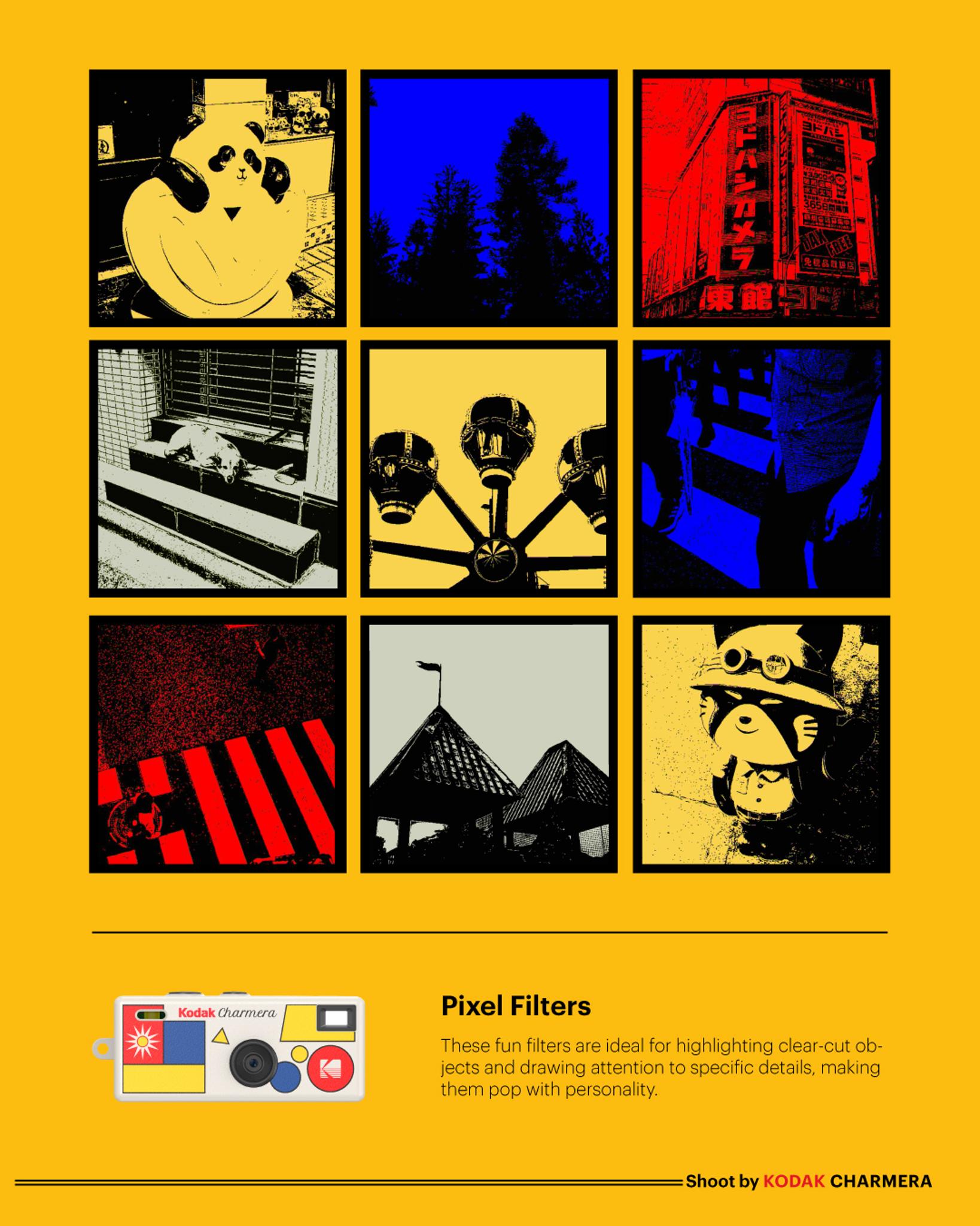 KODAK CHARMERA Keychain Digital Camera Blind Box