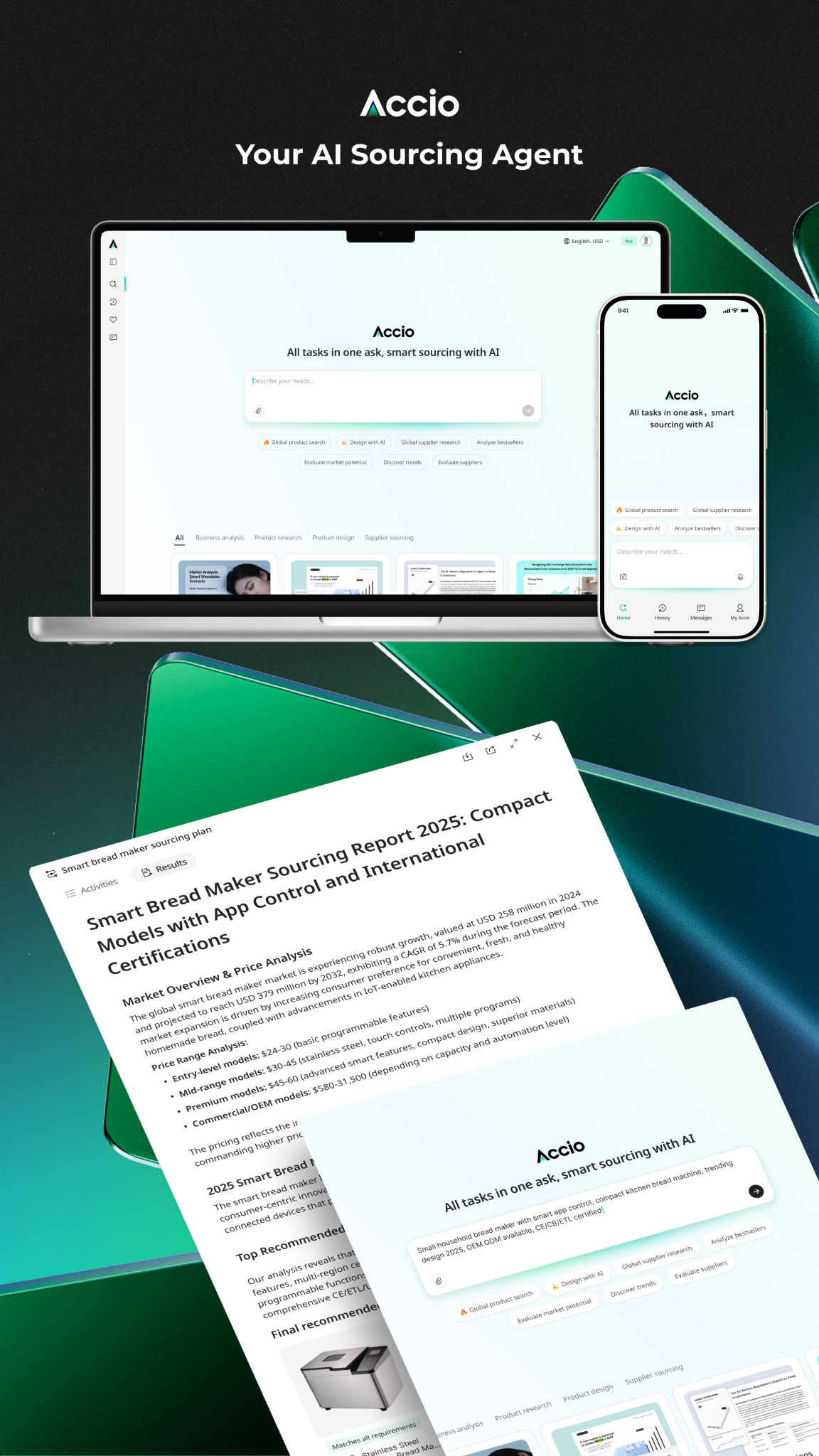 Accio – AI Sourcing Agent