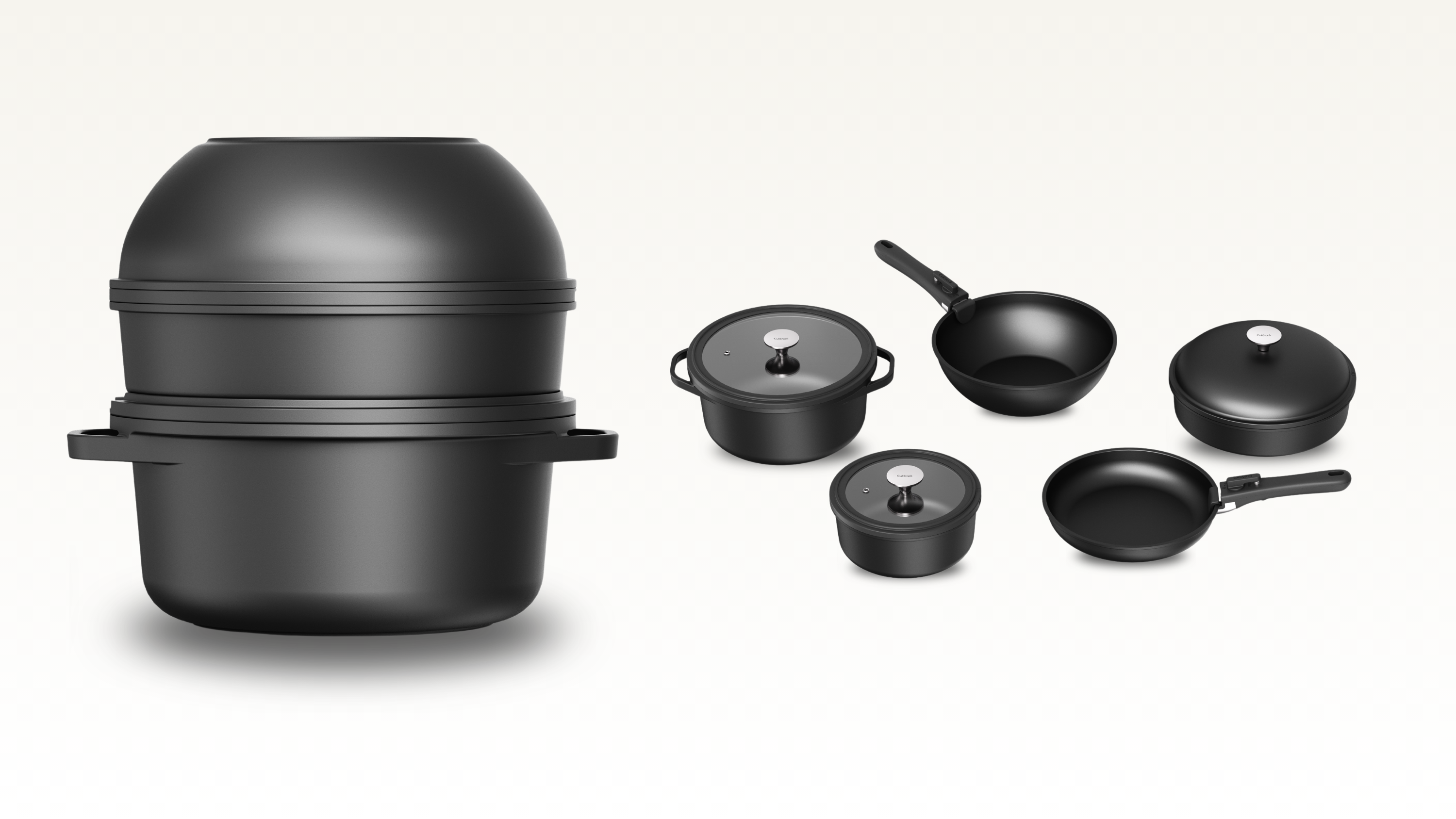 CuliStack Modular Cookware Set