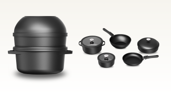 CuliStack Modular Cookware Set