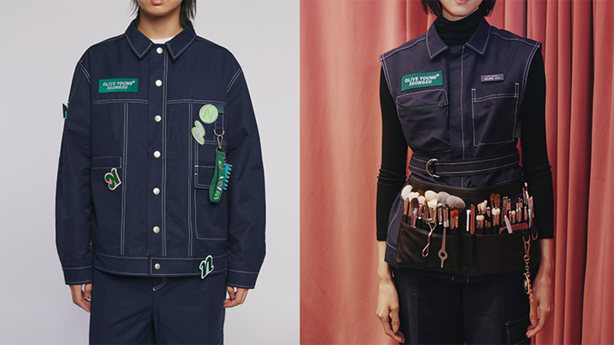 OLIVE YOUNG N Seongsu Brand Identity Design