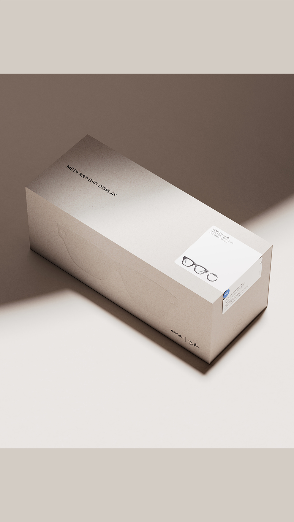 Meta Ray-Ban Display : Packaging Design