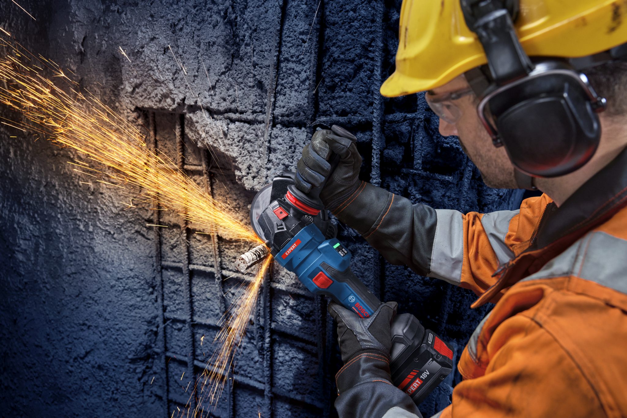 BOSCH Rotatable Cordless Small Angle Grinders