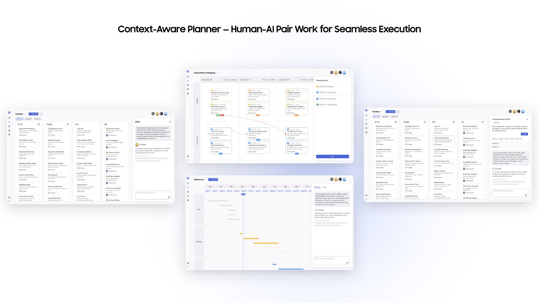 AI Agent Platform for Large-Scale End-to-End SDLC