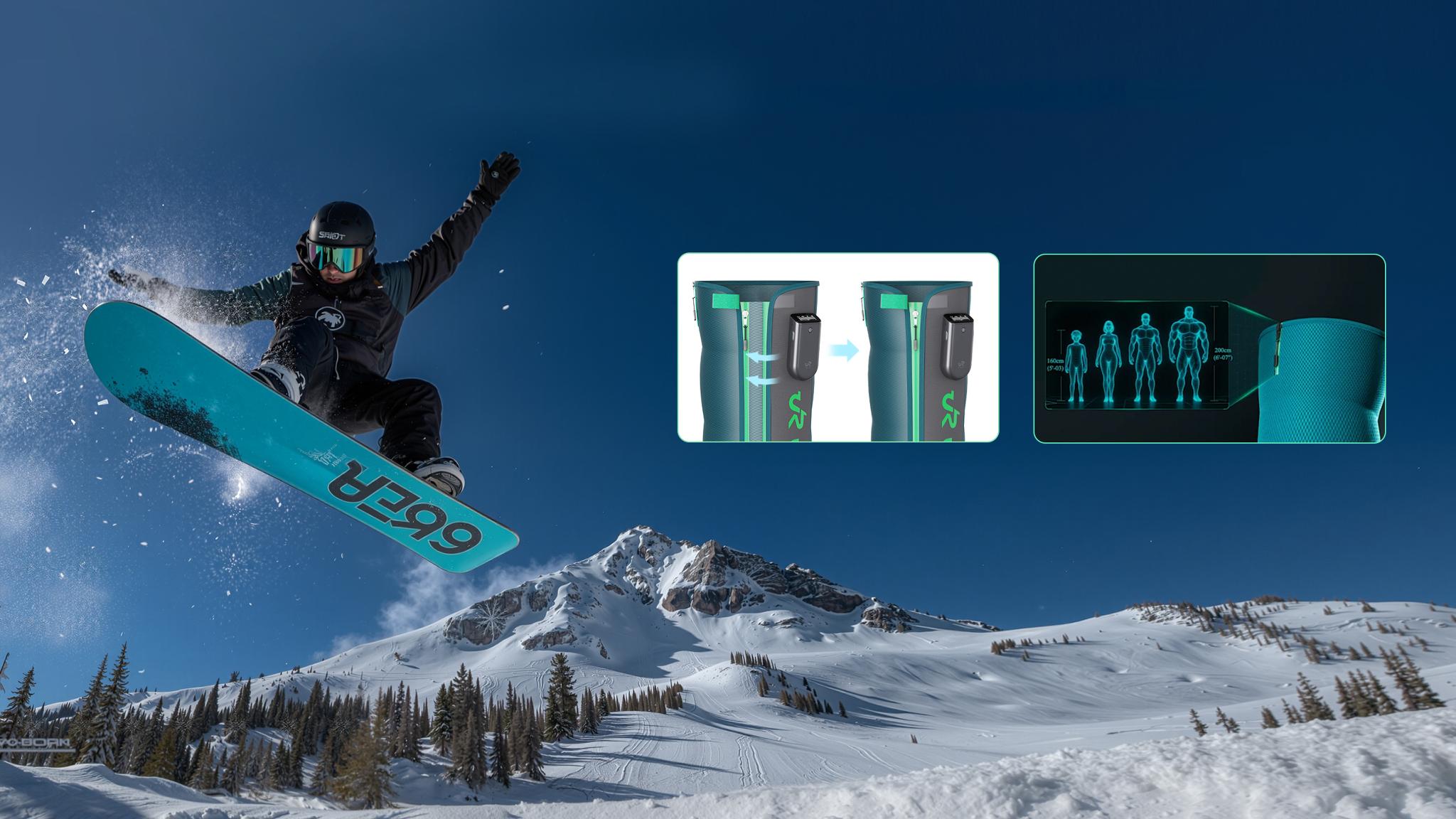 UREVO AI-Powered Wireless Recovery Boots