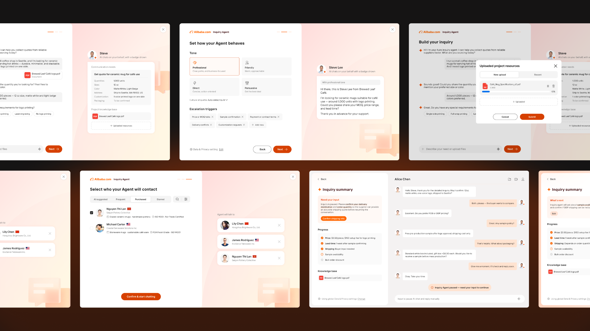 Alibaba.com Inquiry Agent