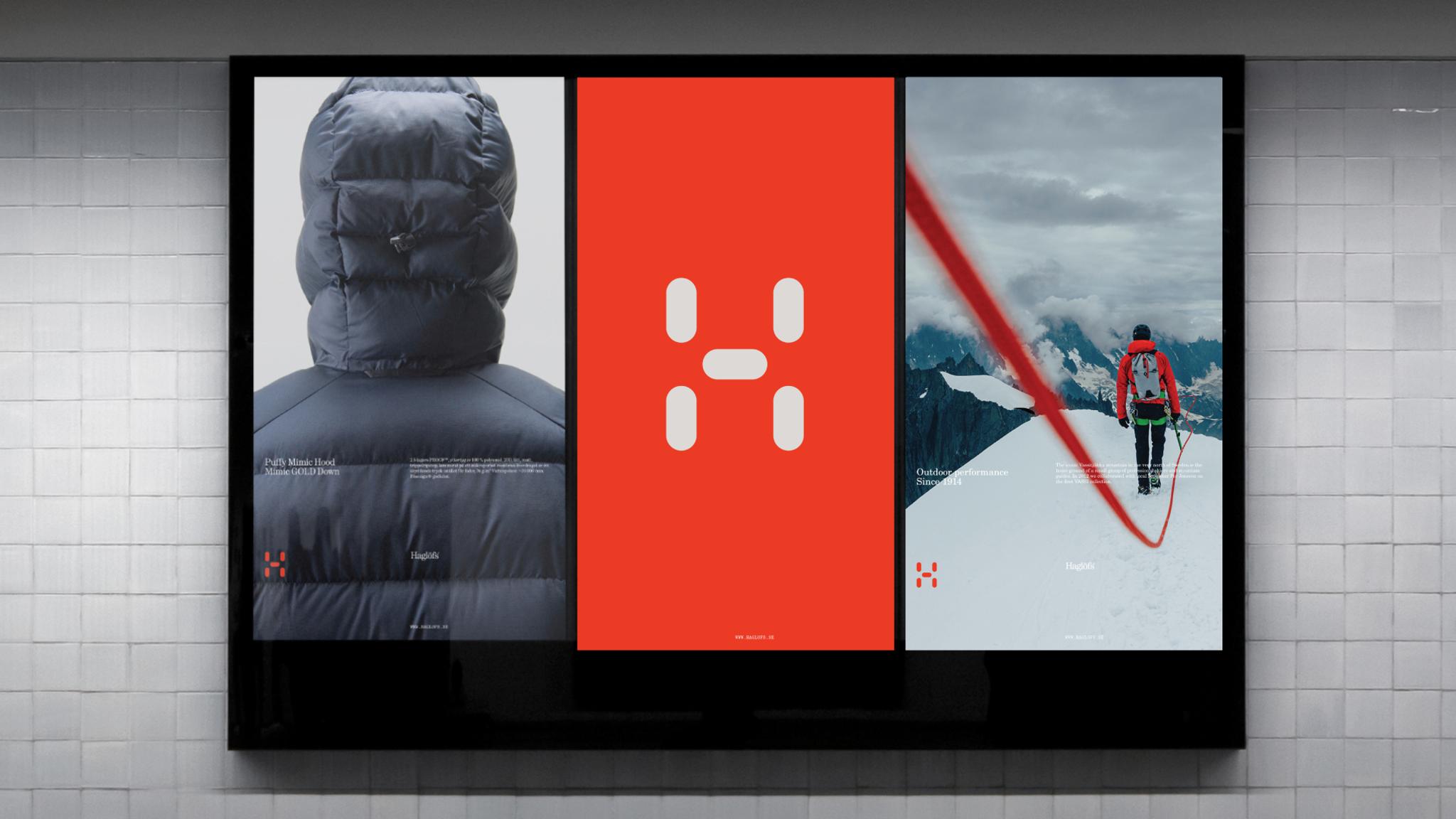 Haglöfs visual identity