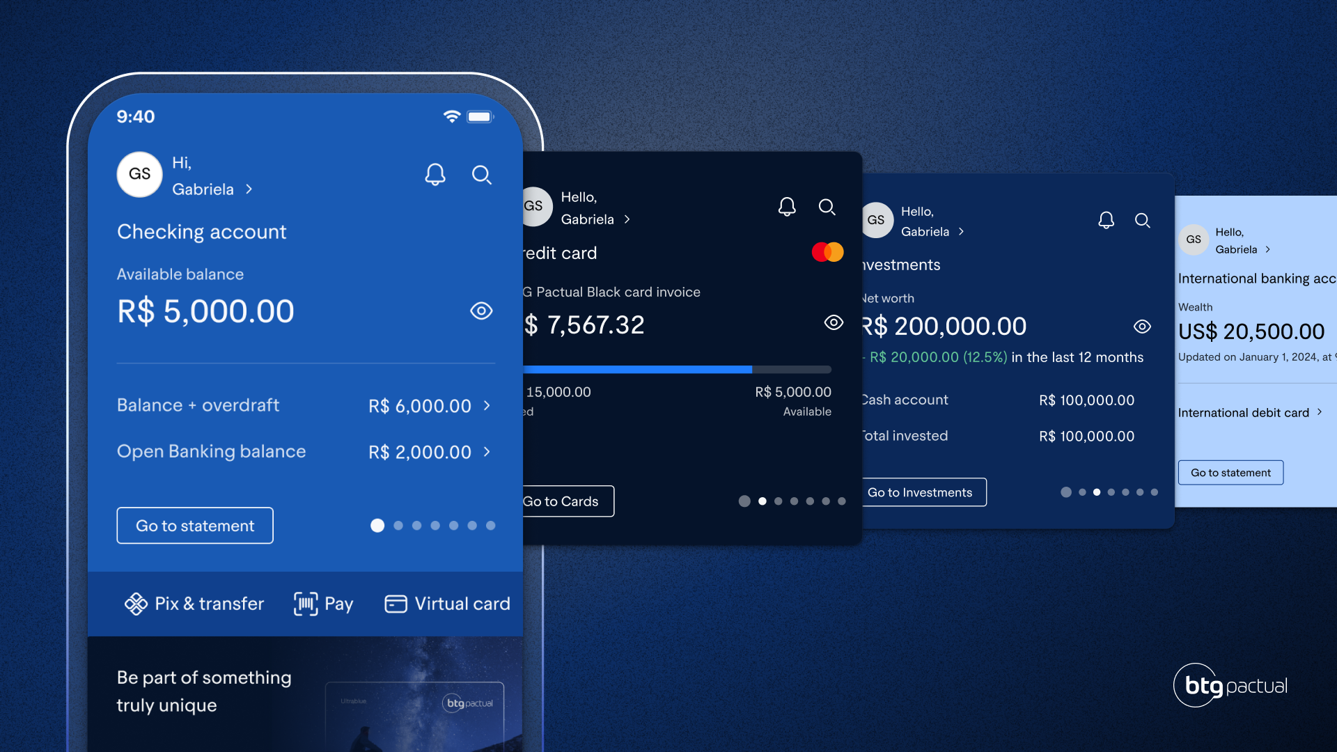 BTG AI-Driven Banking Experience