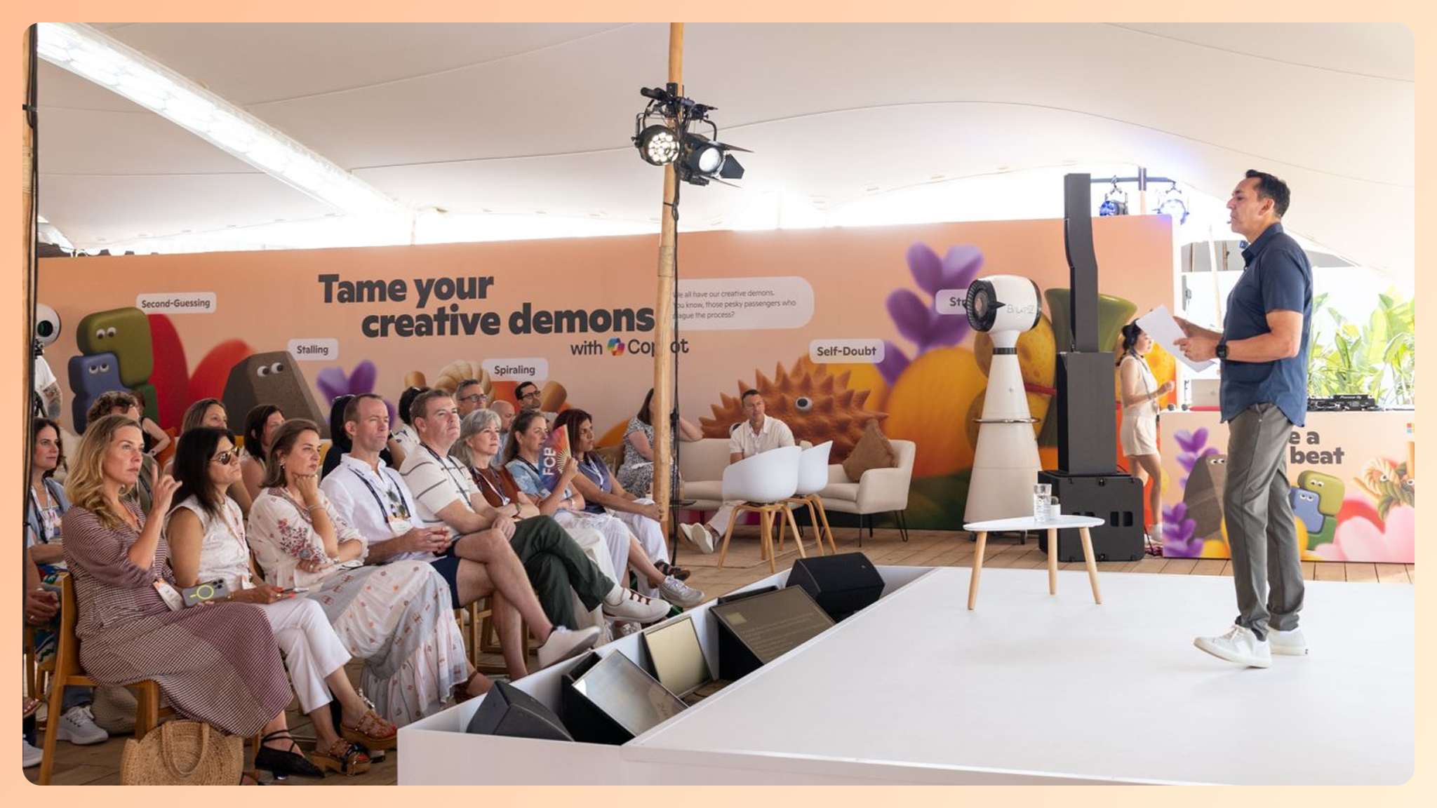 Microsoft at Cannes: Tame your creative demons