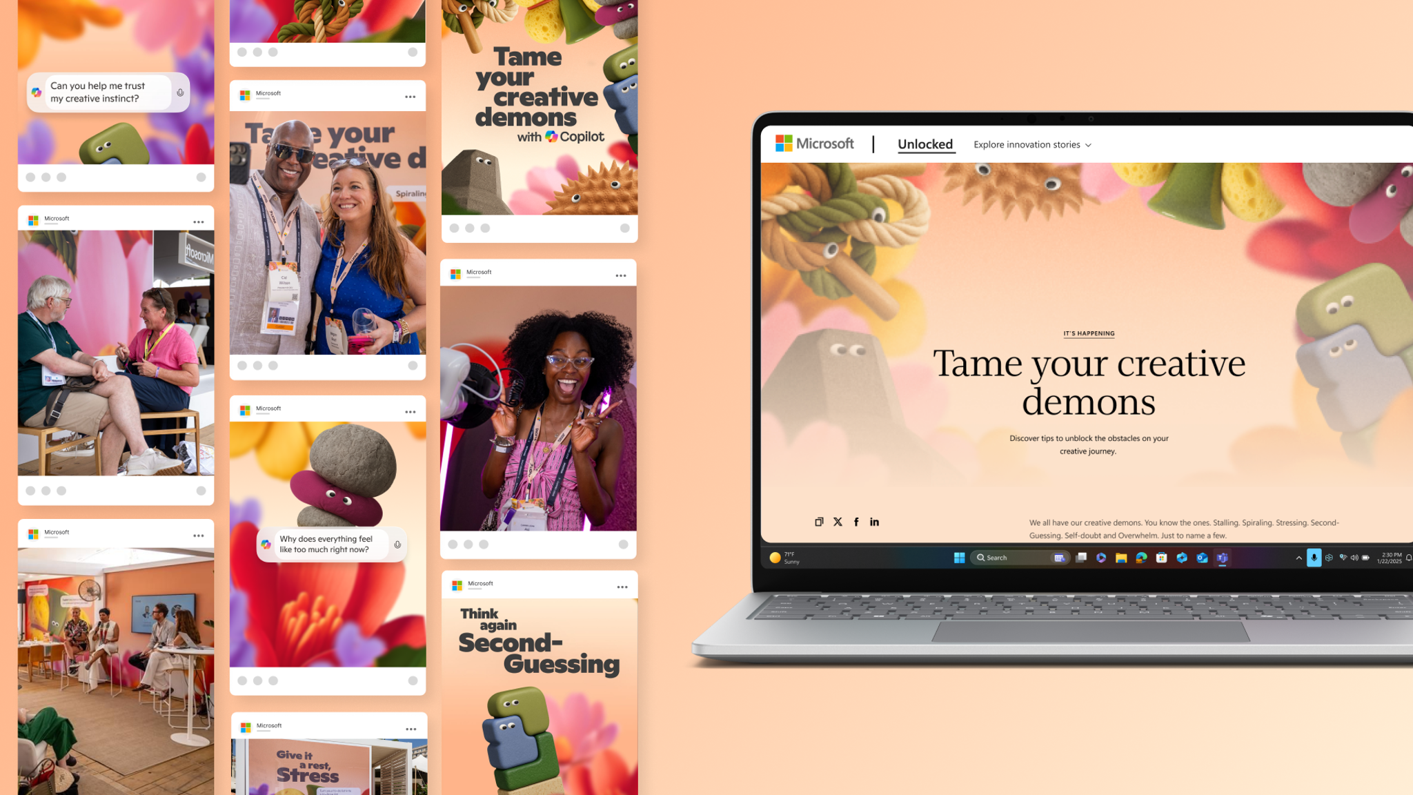 Microsoft at Cannes: Tame your creative demons