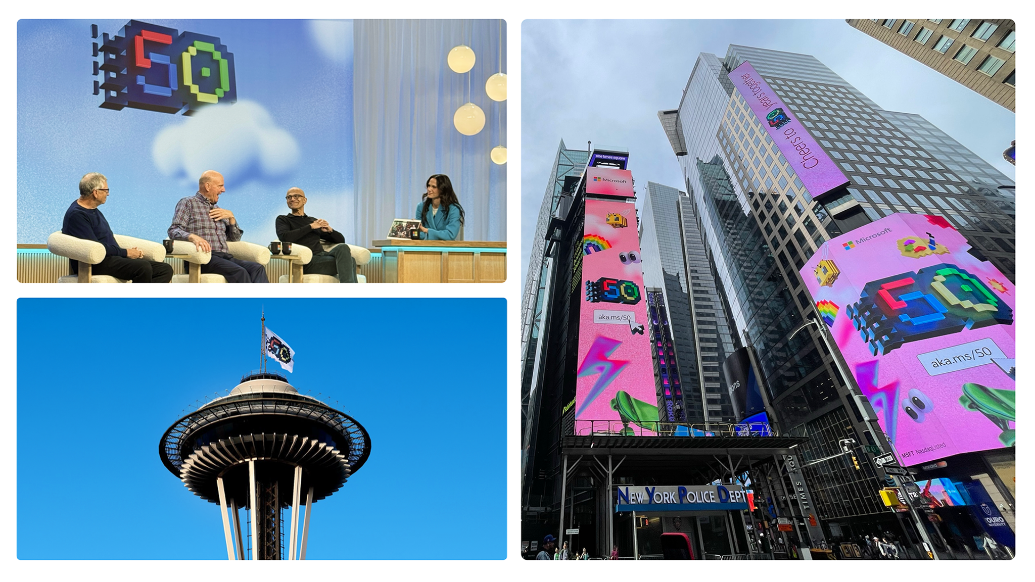 Microsoft 50th Anniversary: Change needs makers