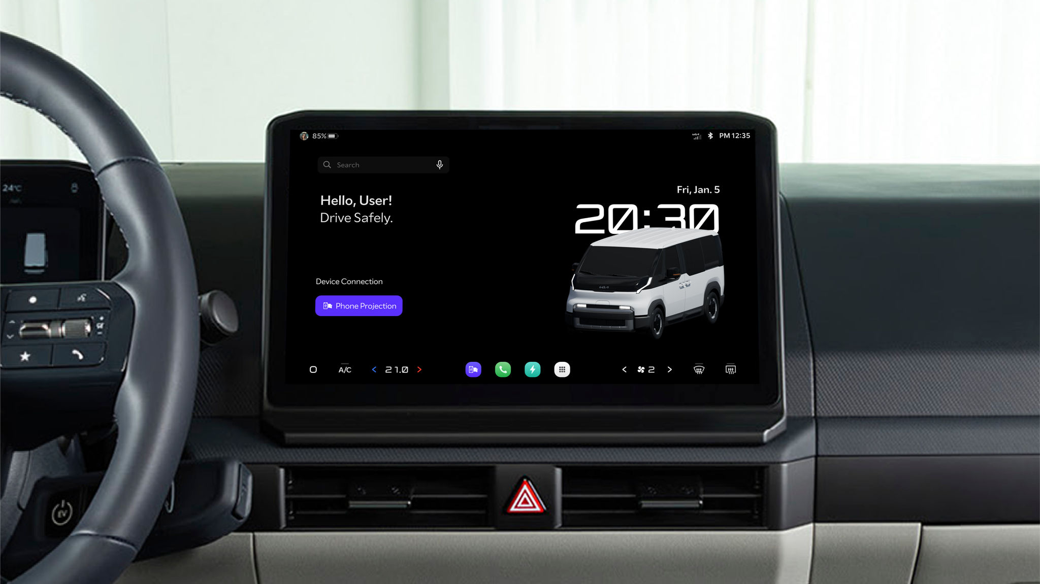 PV5 Infotainment System