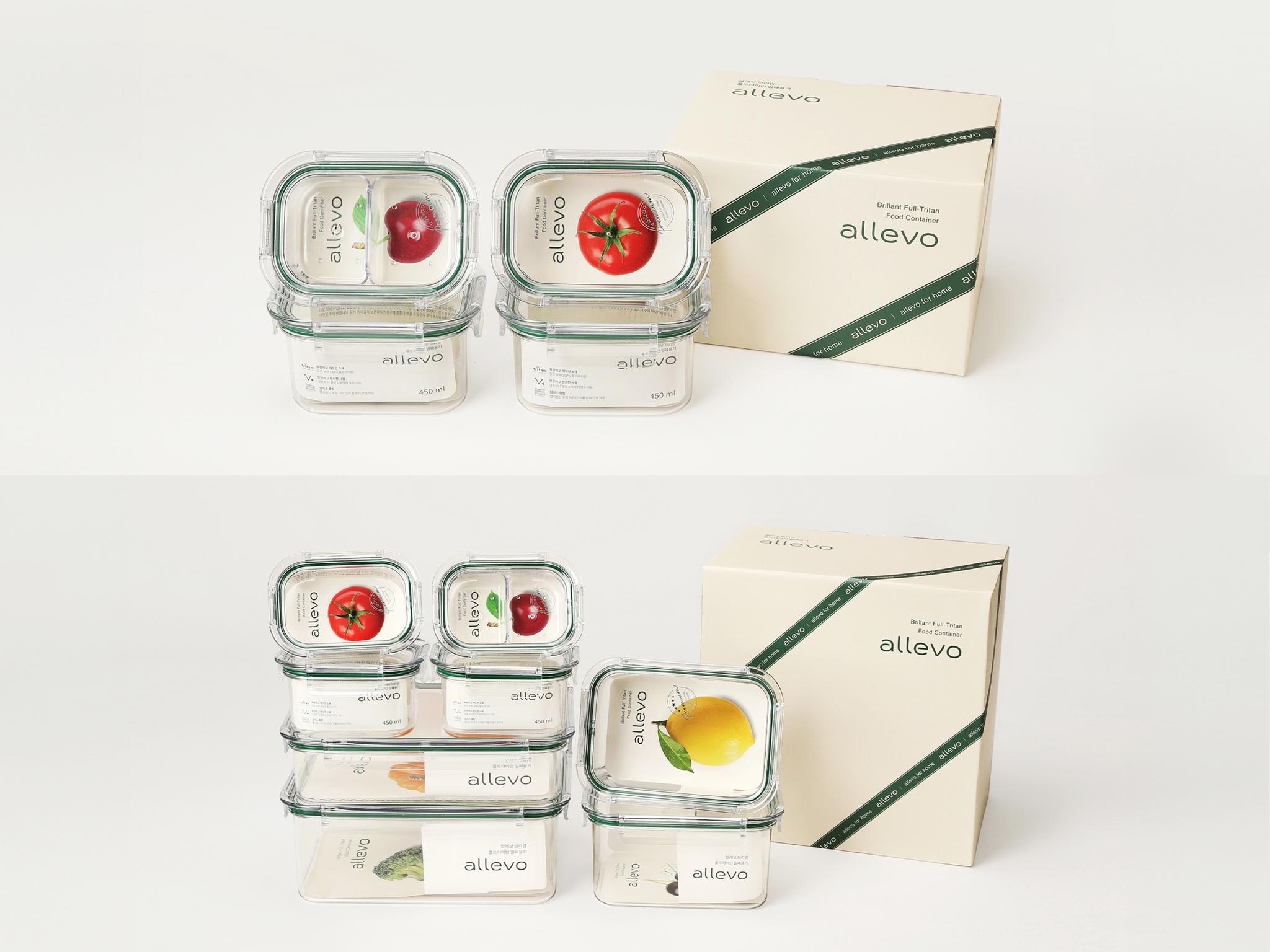 allevo Brillant Full Tritan Food Container