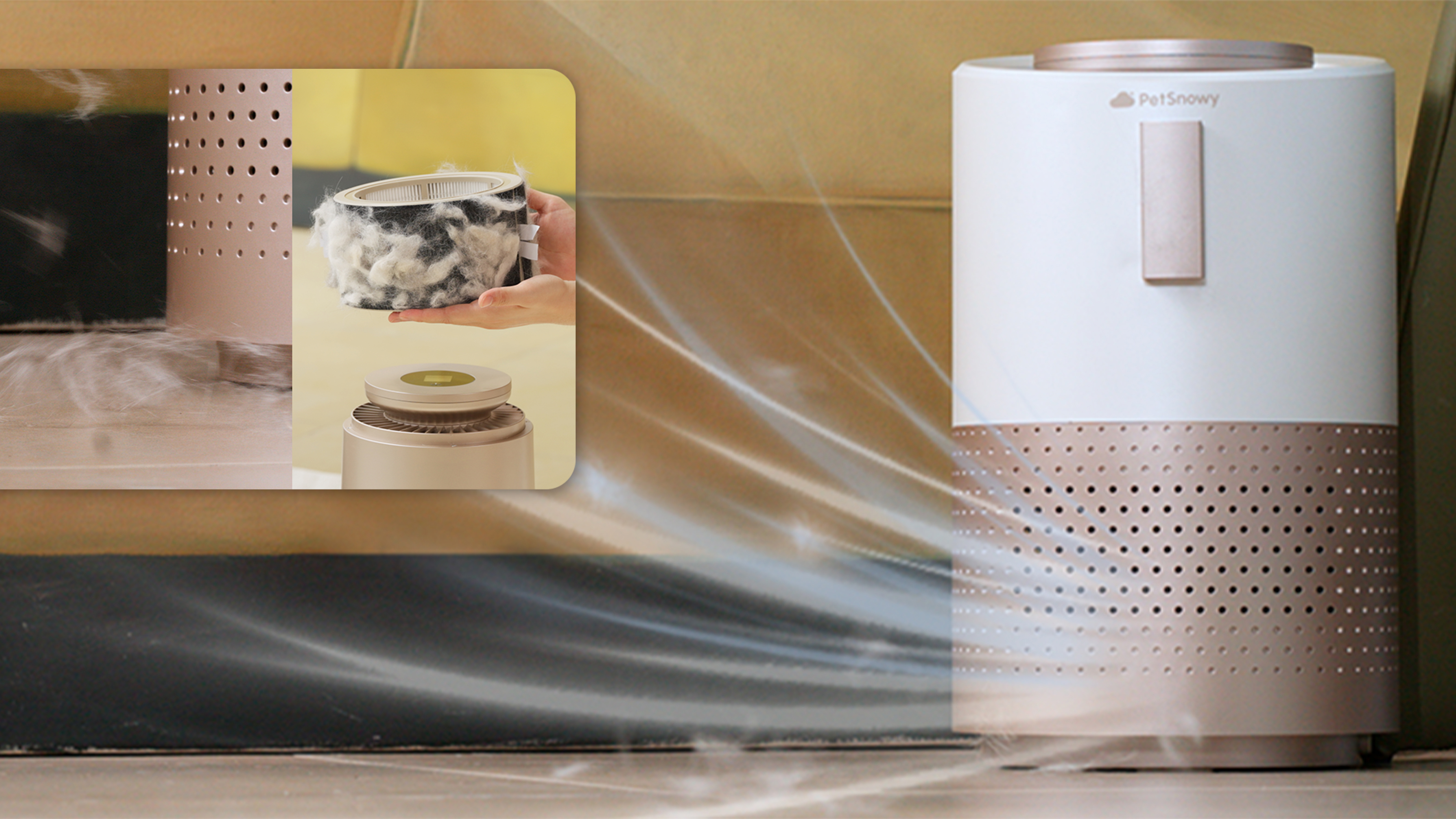 PetSnowy Pet Air purifier