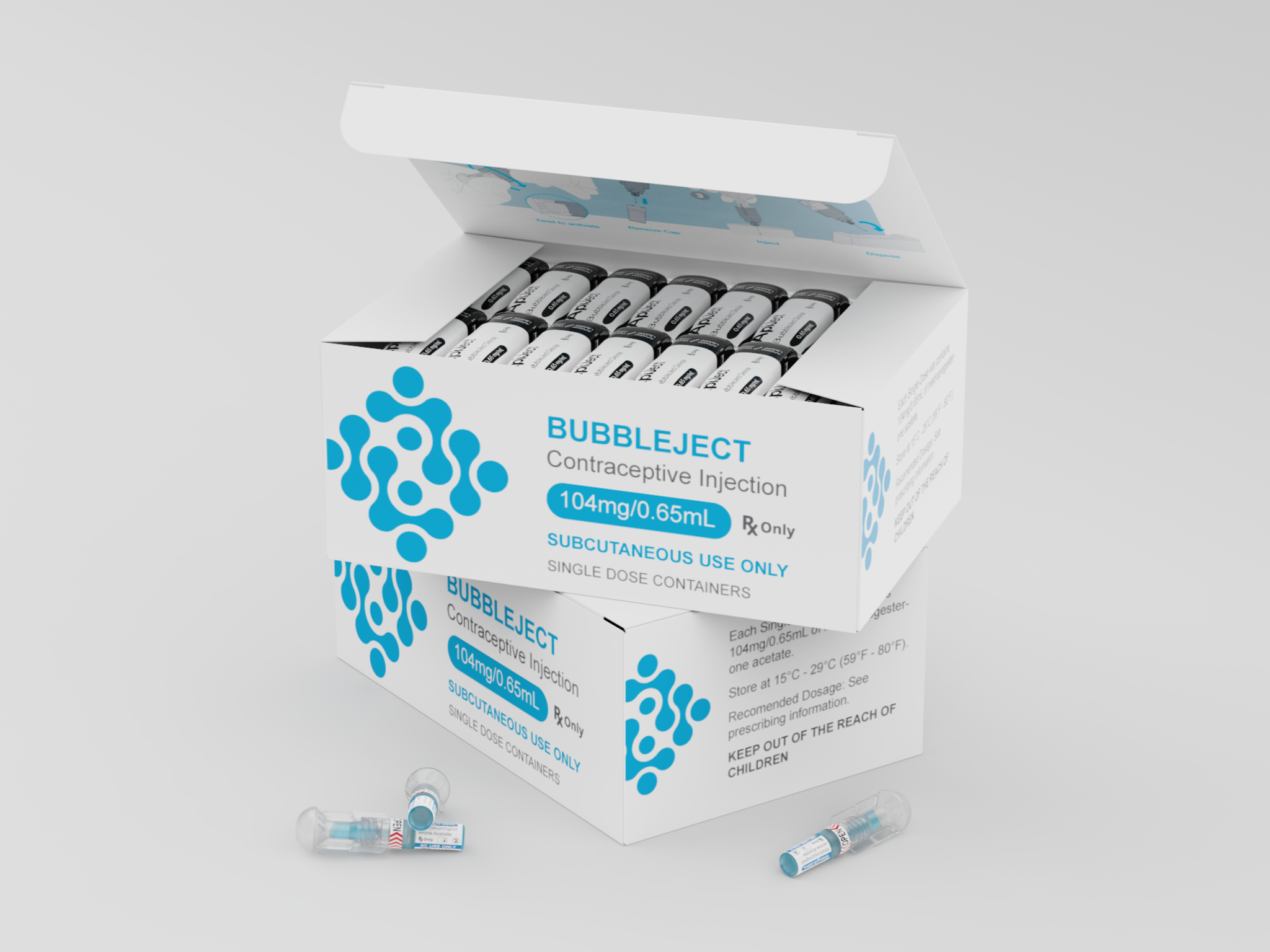 BubbleJect K+ Device