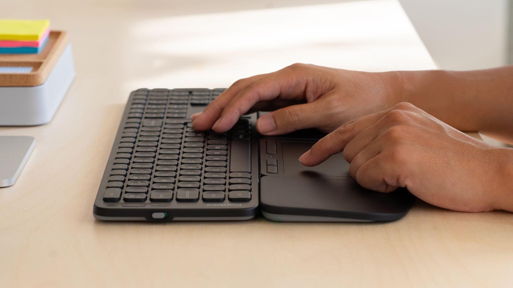 Contour Touch Ergonomic Touchpad